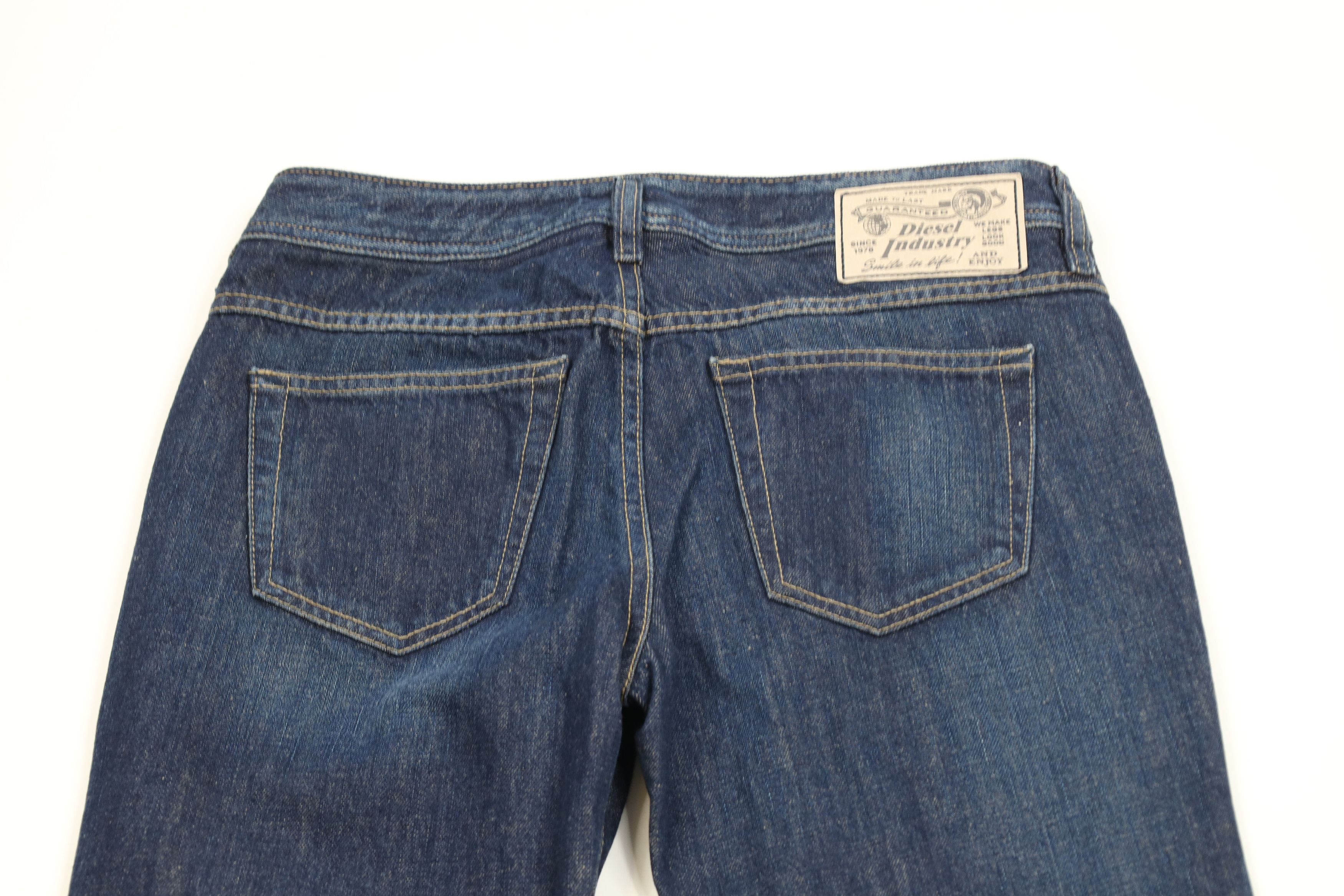 Diesel Diesel Industry Fly Organic Cotton Straight Leg Jeans Size 28" / US 6 / IT 42 - 10 Thumbnail