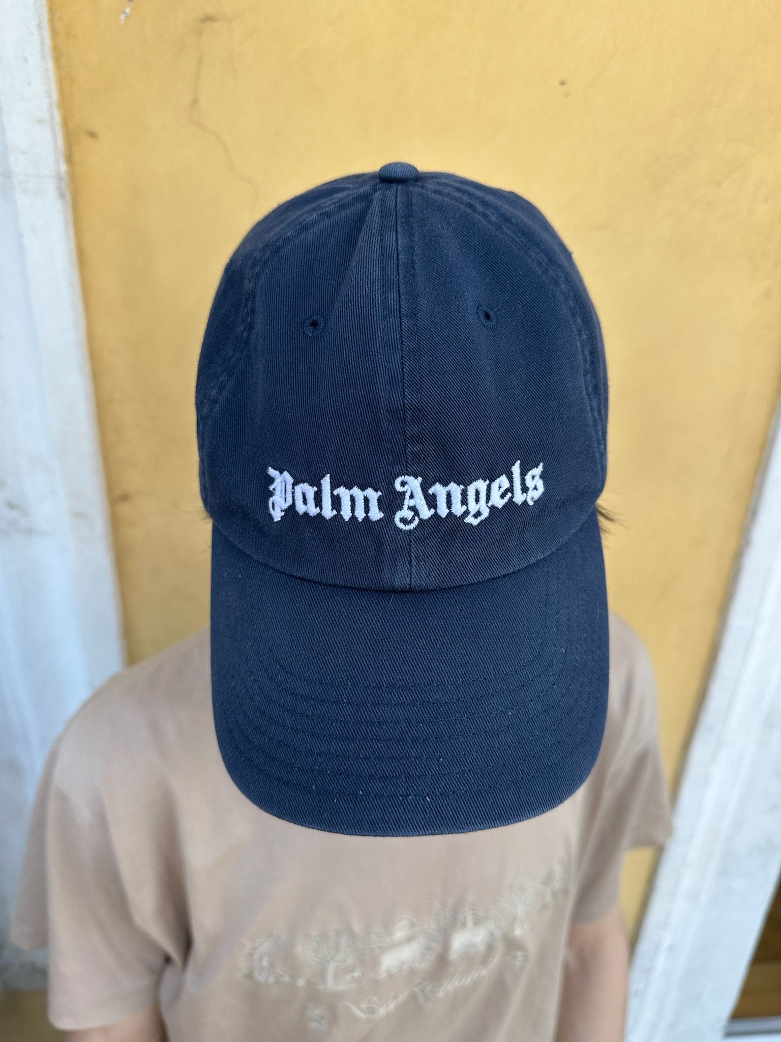 Palm Angels Palm Angels Cap Embroidered Grey Baseball Cap Hat Size ONE SIZE - 7 Thumbnail