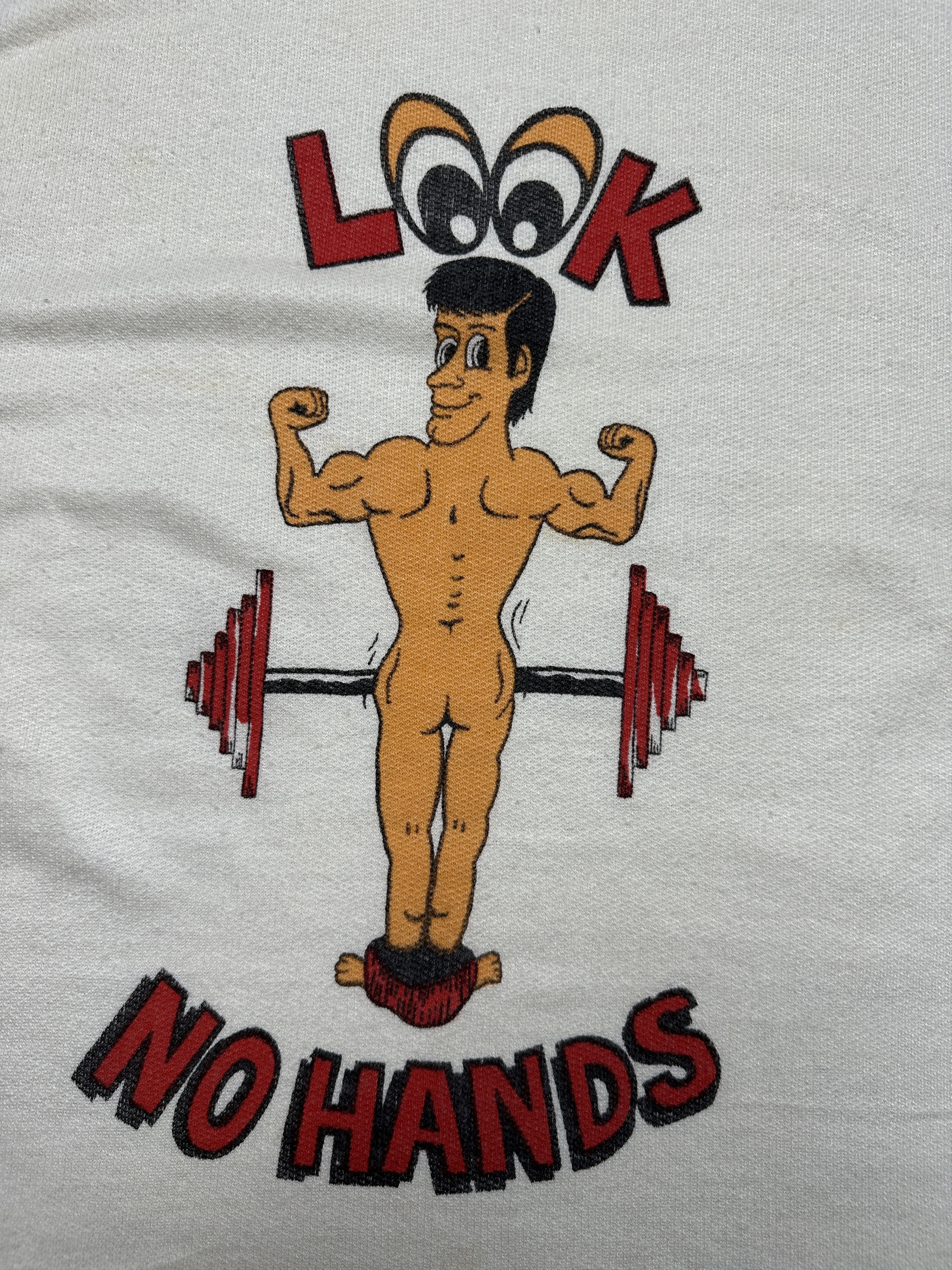 Other Look No Hands Vintage Gym Sleeveless T-Shirt Tee Humor Size US S / EU 44-46 / 1 - 3 Thumbnail
