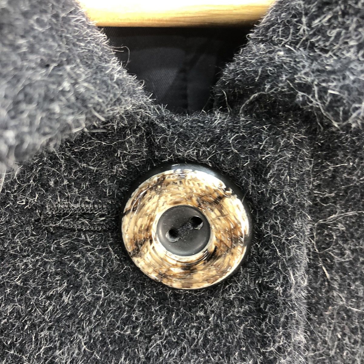Japanese Brand Vintage 90’s Vino-Violétta Japan Alpaca Hair Button Jacket Size M / US 6-8 / IT 42-44 - 6 Thumbnail