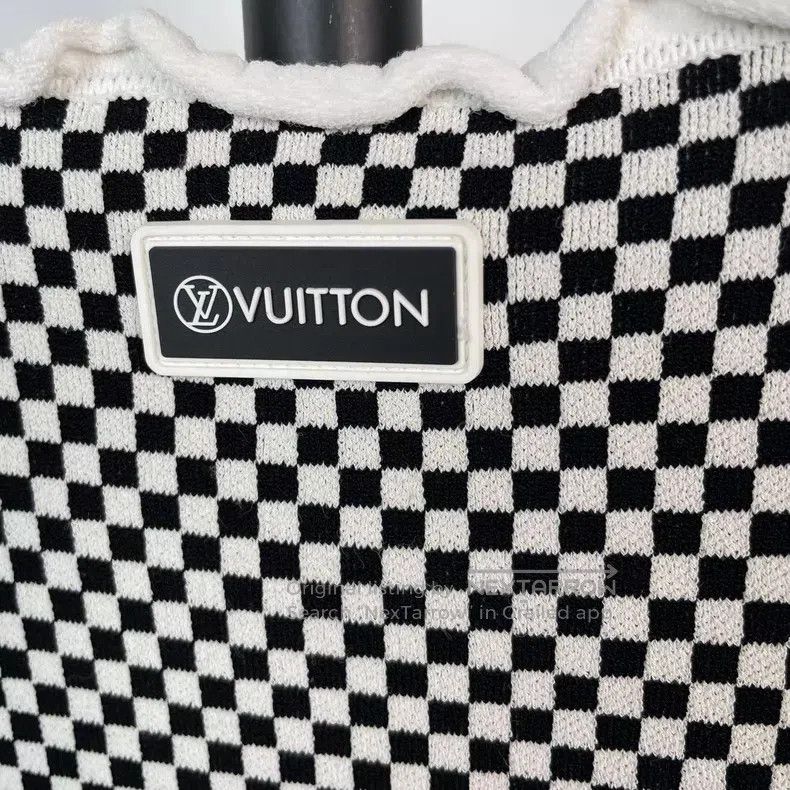 Louis Vuitton Louis Vuitton Knitted checkerboard short sleeve Size S / US 4 / IT 40 - 3 Thumbnail