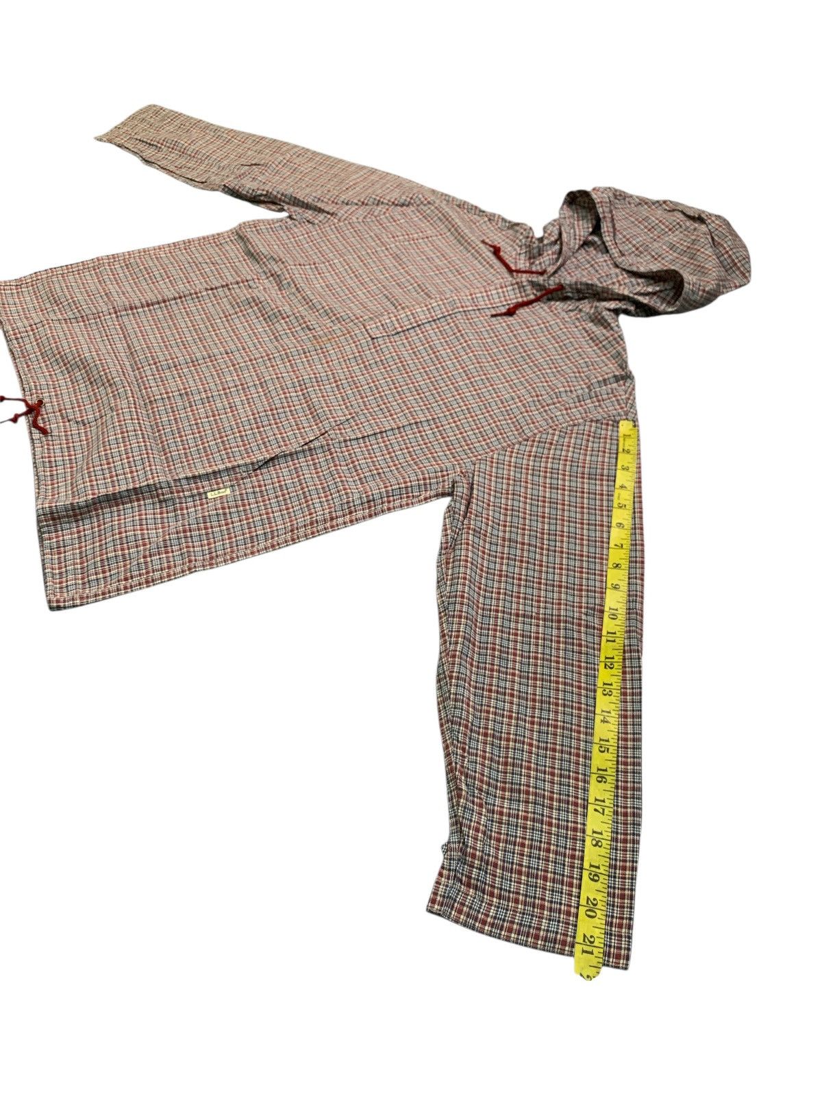 L.L. Bean Rare Design Vintage L.L.Bean Plaid Anorak Jacket Size M / US 6-8 / IT 42-44 - 11 Thumbnail