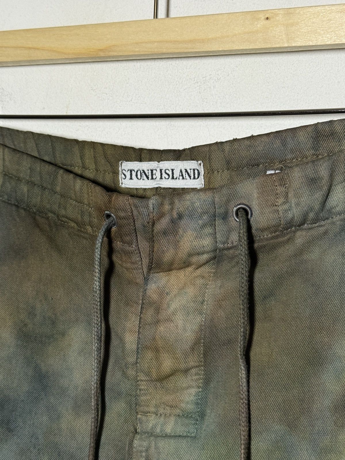 Stone Island vintage archive Hand-dyed Stone Island cotton shorts Size US 34 / EU 50 - 3 Thumbnail