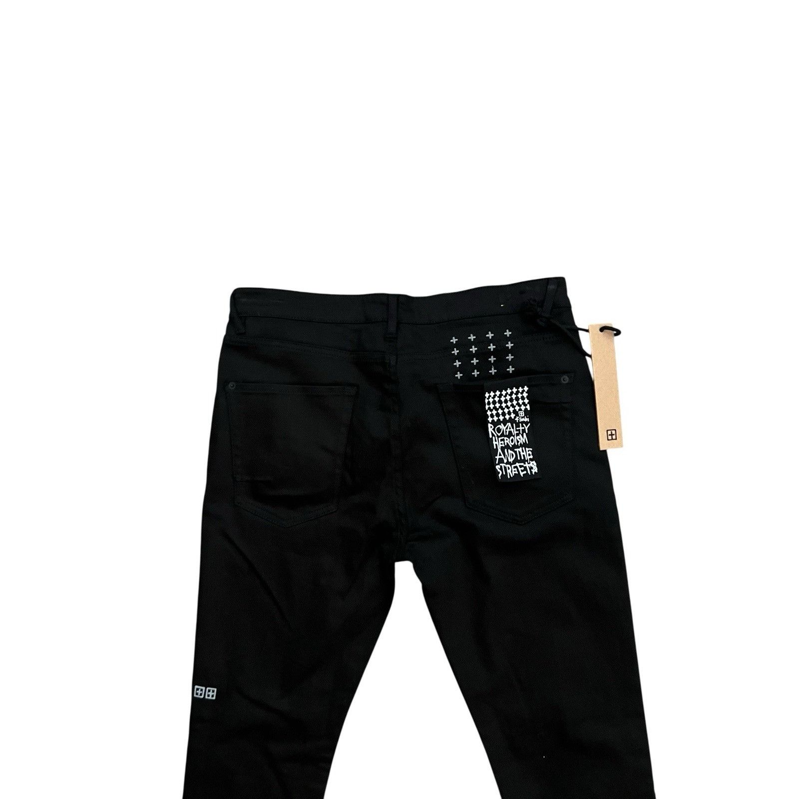 Ksubi Jeans Mens Van Winkle Ace Skinny Black Size 36/32