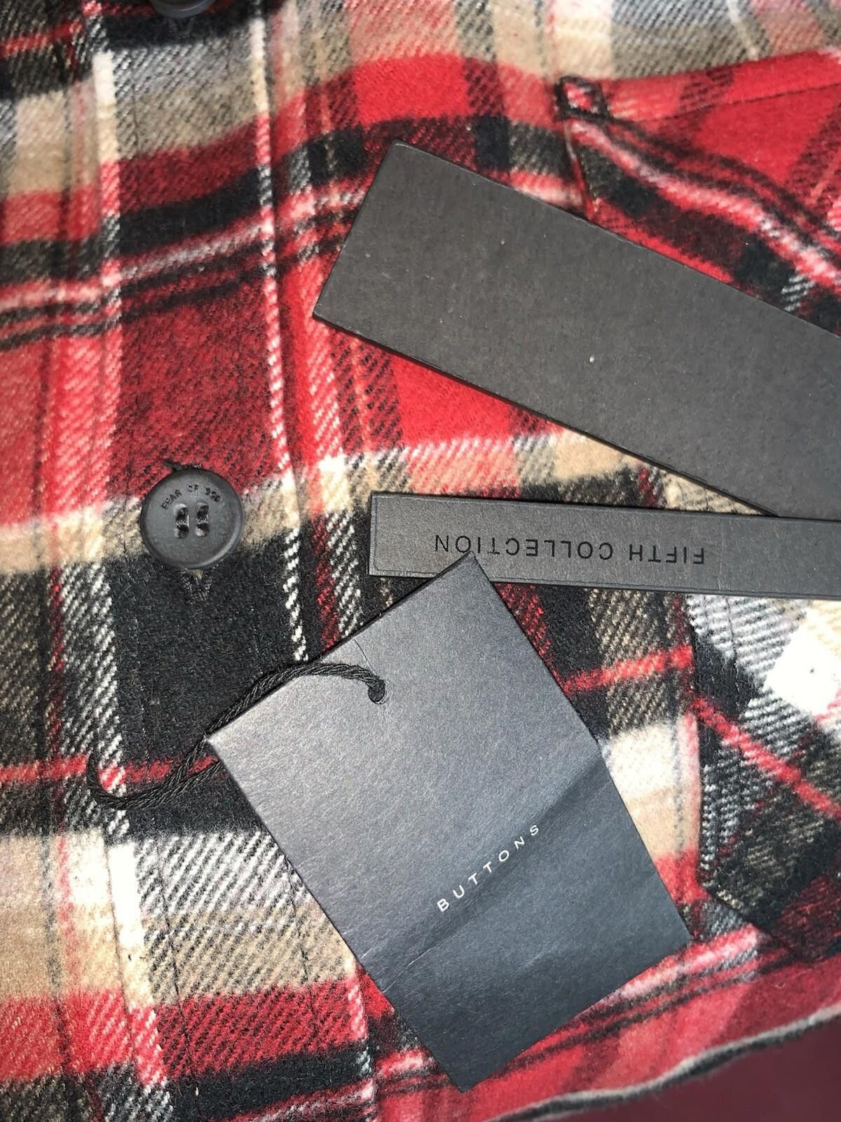 Fear of God FEAR OF GOD Fifth Collection 5 Shirt Plaid Jacket S New 2017 Size US S / EU 44-46 / 1 - 3 Thumbnail
