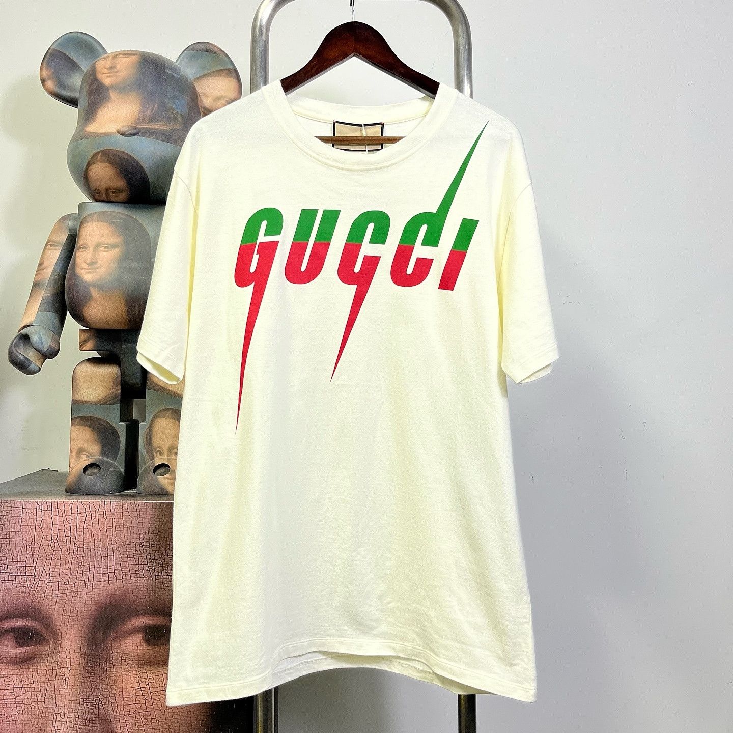 Gucci Gucci Blade Logo T-Shirt Size M Size US M / EU 48-50 / 2 - 1 Thumbnail