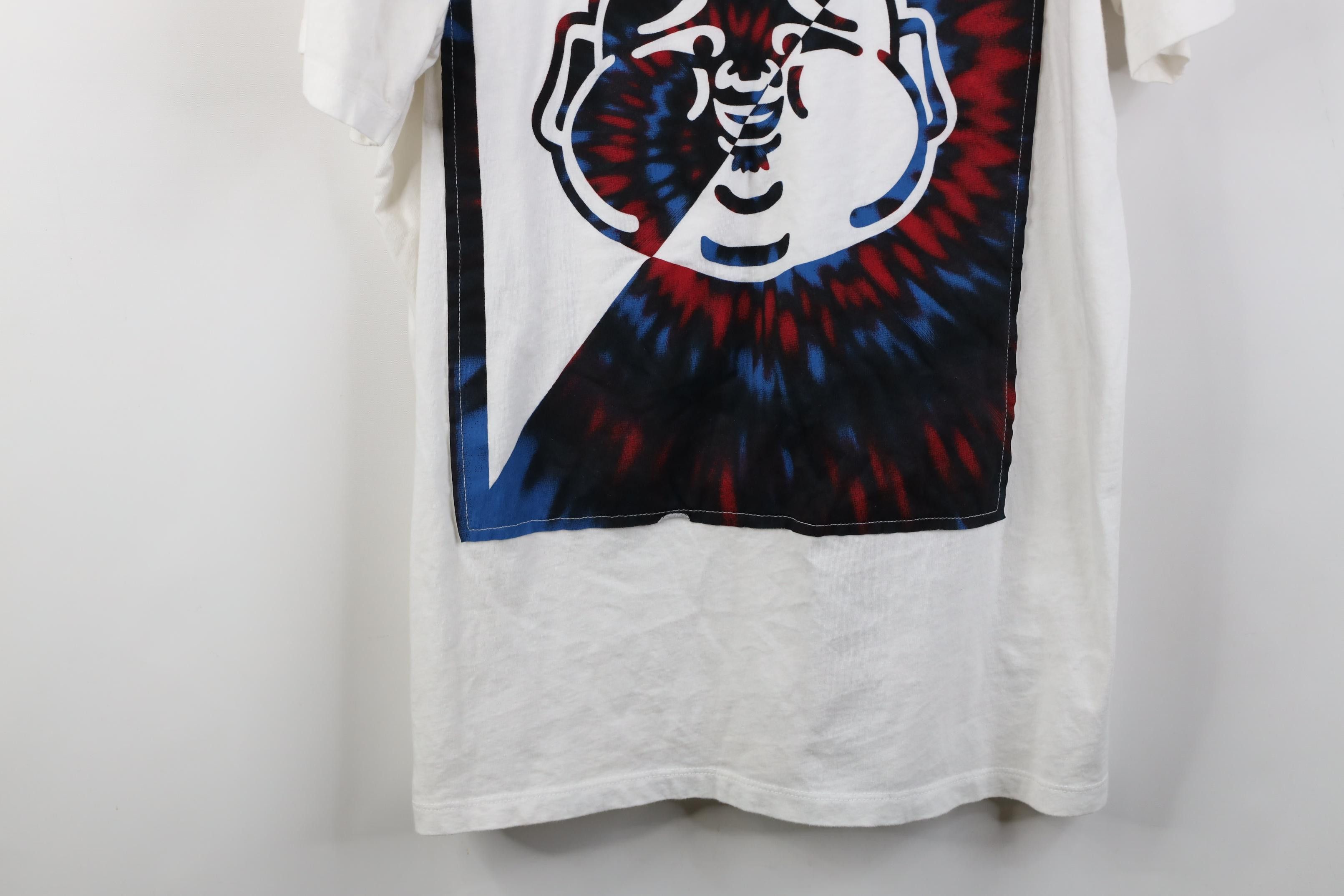 True Religion True Religion Dye Buddha Short Sleeve T-Shirt White Cotton Size US XL / EU 56 / 4 - 3 Thumbnail