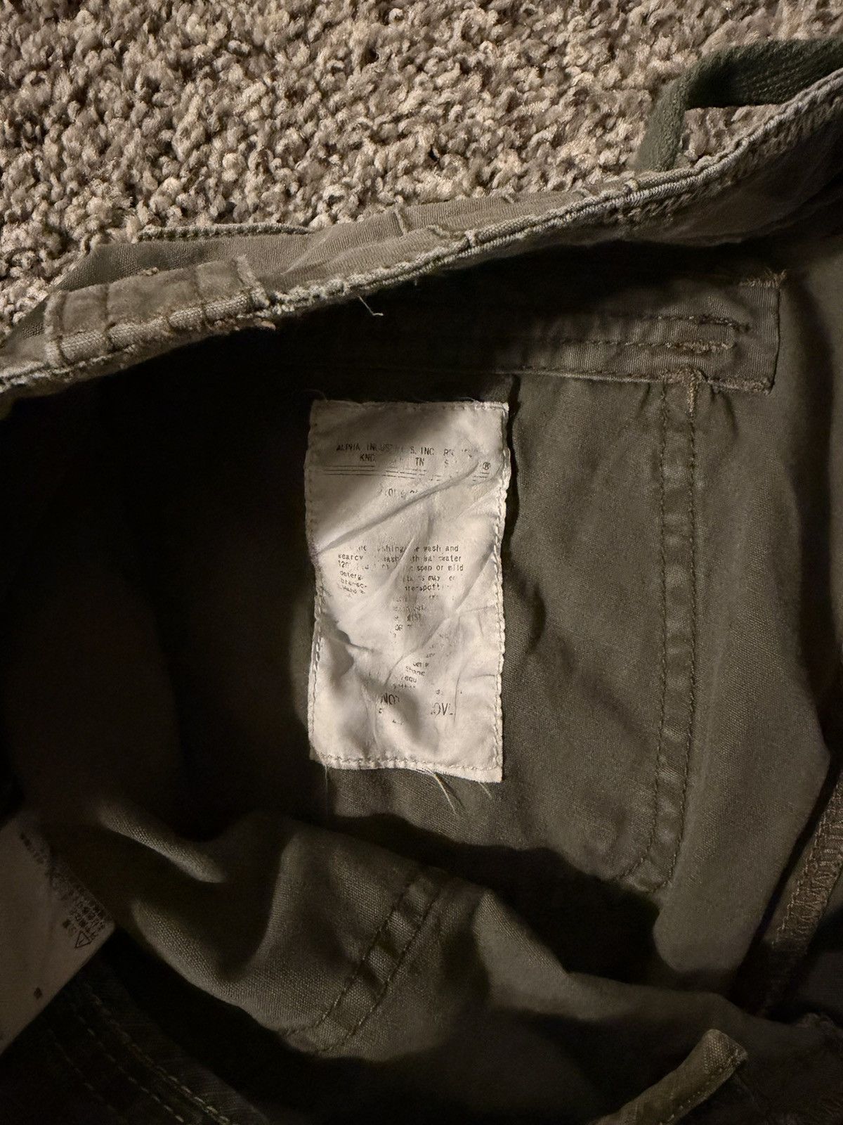 Alpha Industries Womens Vintage alpha industries military cargos Size 30" / US 8 / IT 44 - 5 Thumbnail