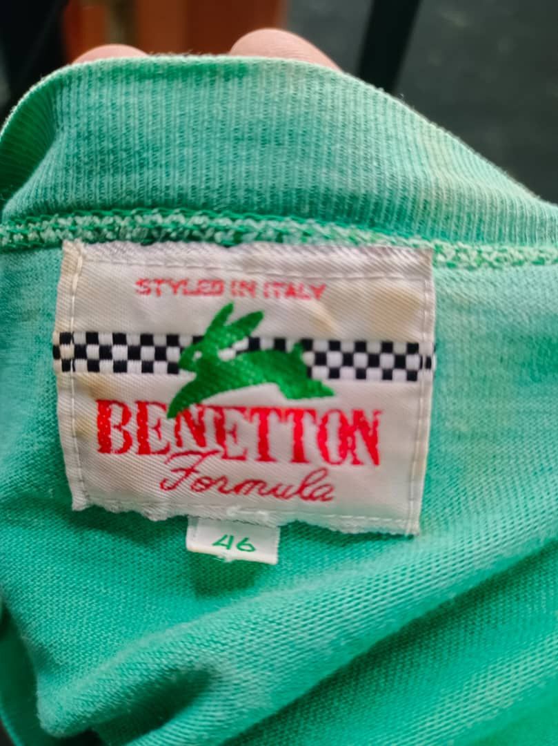 Benetton Benetton F1 UNITED COLORS OF BENETTON Tshirt styled in italy Size US L / EU 52-54 / 3 - 8 Thumbnail