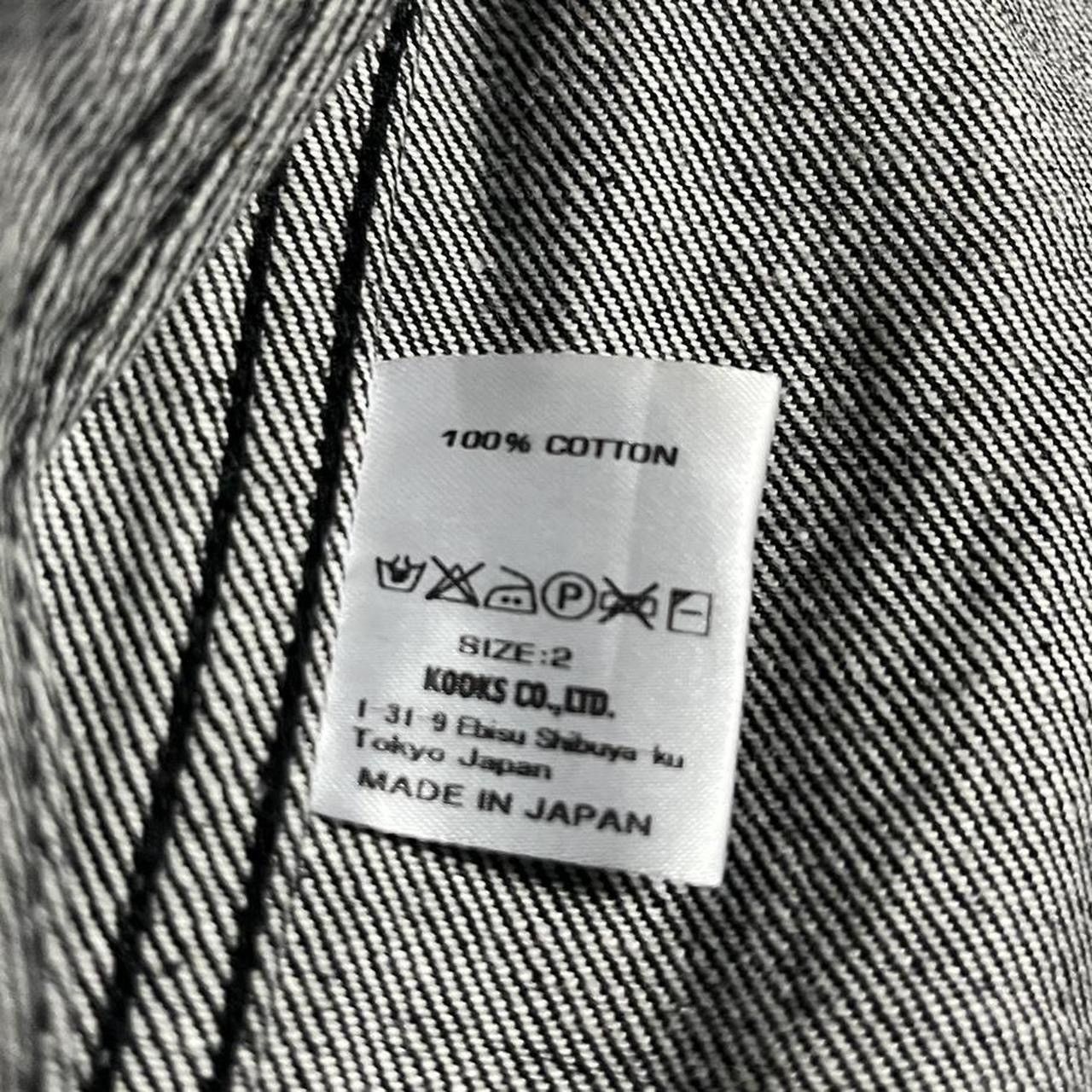 Number (N)ine Number (Nine) Black Denim Zip Jacket Size US S / EU 44-46 / 1 - 7 Thumbnail