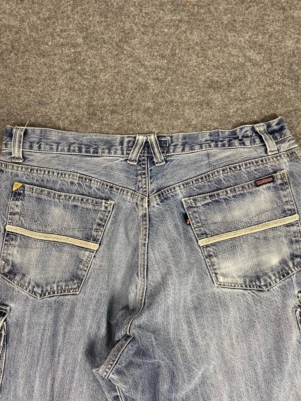 Japanese Brand toraichi japanese brands cargo denim distressed Size US 37 - 3 Thumbnail