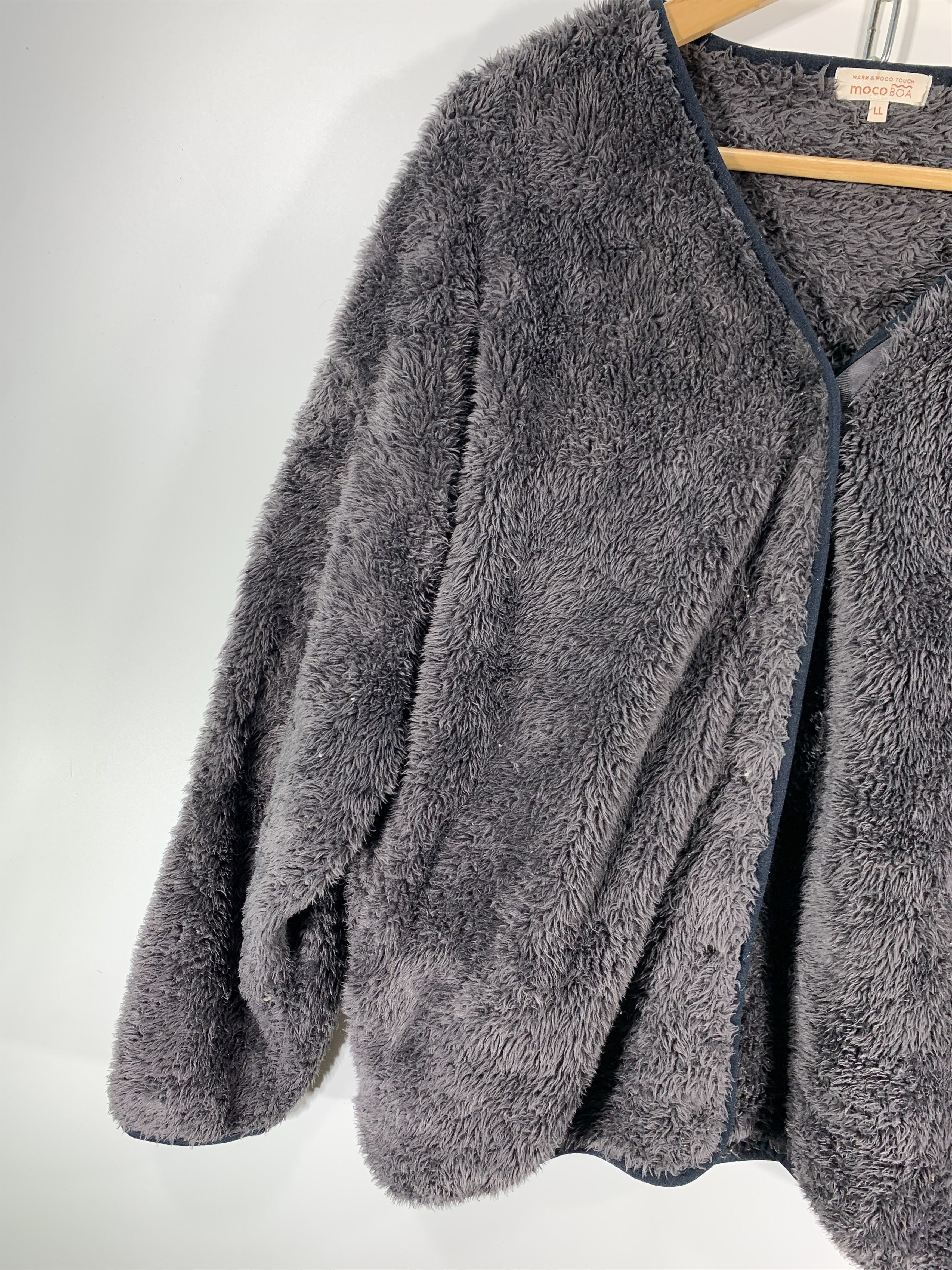 Japanese Brand ⚡️Pile Fleece Cardigan Button Snap Size US L / EU 52-54 / 3 - 3 Thumbnail