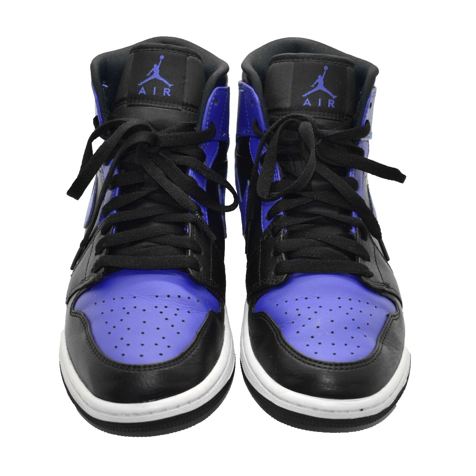 Nike NIKE AIR JORDAN 1 Mid SE Hyper Royal Shoes 554724-077 Sz 8.5 Size US 8.5 / EU 41-42 - 3 Thumbnail