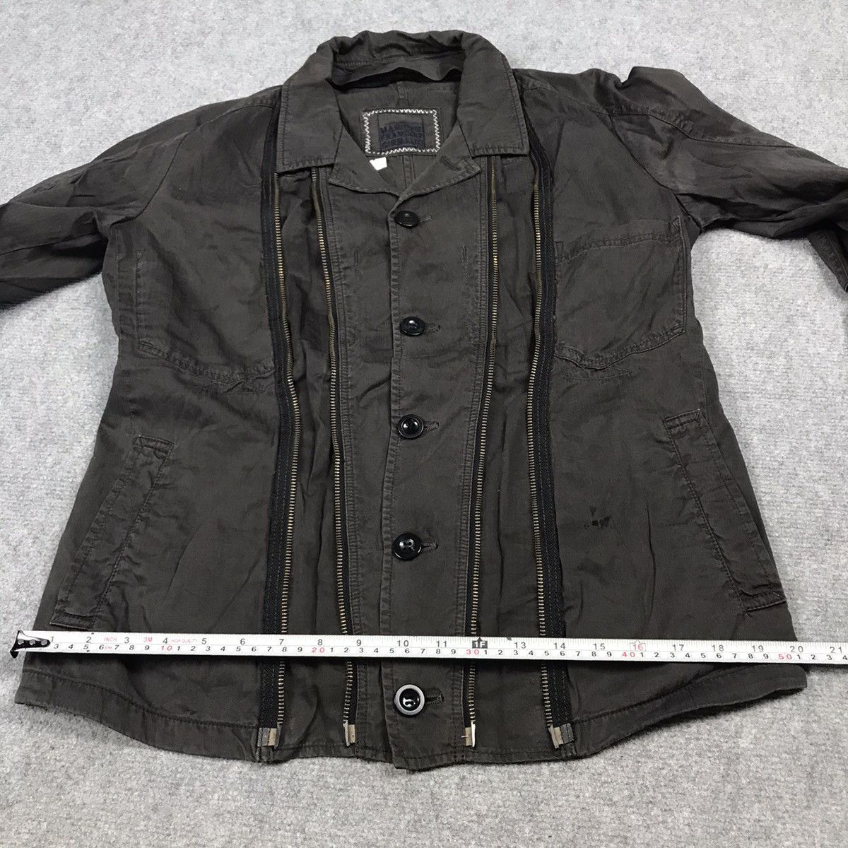 Marithe + Francois Girbaud Marithe Francois girbaud Double Zipped Jacket Size US M / EU 48-50 / 2 - 14 Thumbnail