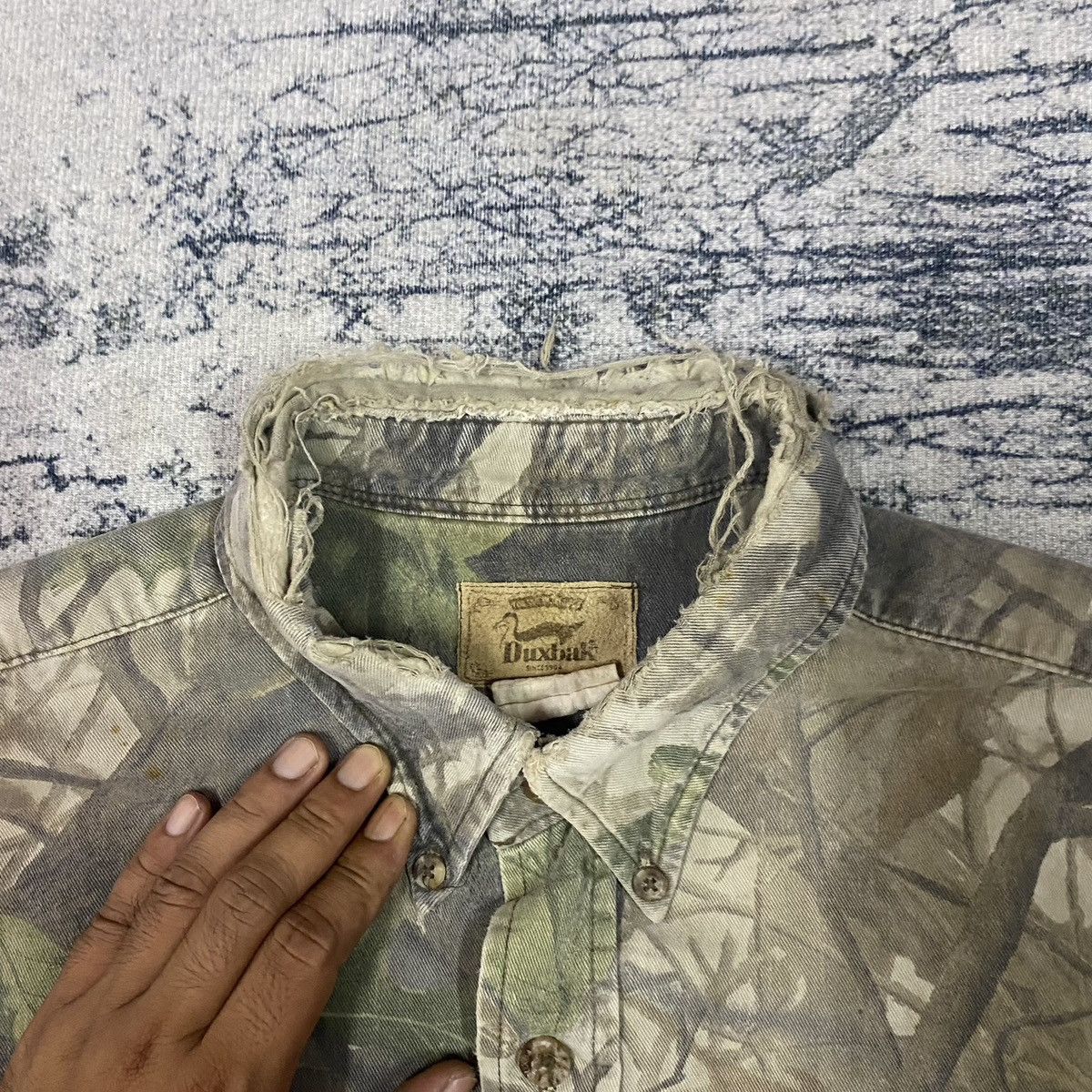 Japanese Brand × Realtree × Vintage Vintage Realtree Hardwoods by Duxbak Thrasher Button Up Size US XL / EU 56 / 4 - 11 Thumbnail