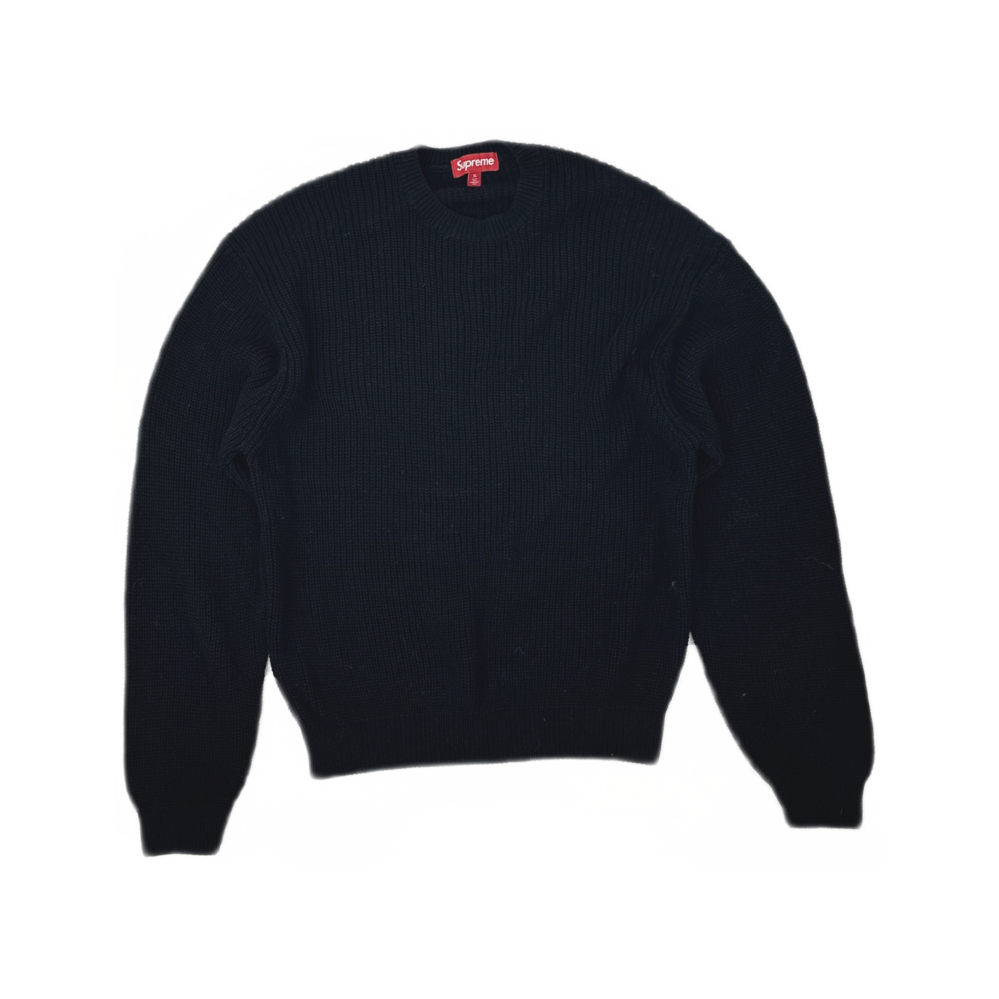 Supreme Supreme Blurred Logo Sweater Black XXL | Grailed