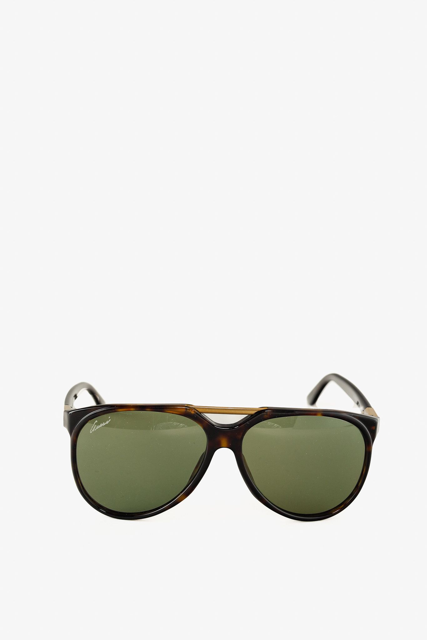 Gucci Gucci 3718/S Tortoiseshell Bronze-Arm Sunglasses Size ONE SIZE - 2 Thumbnail
