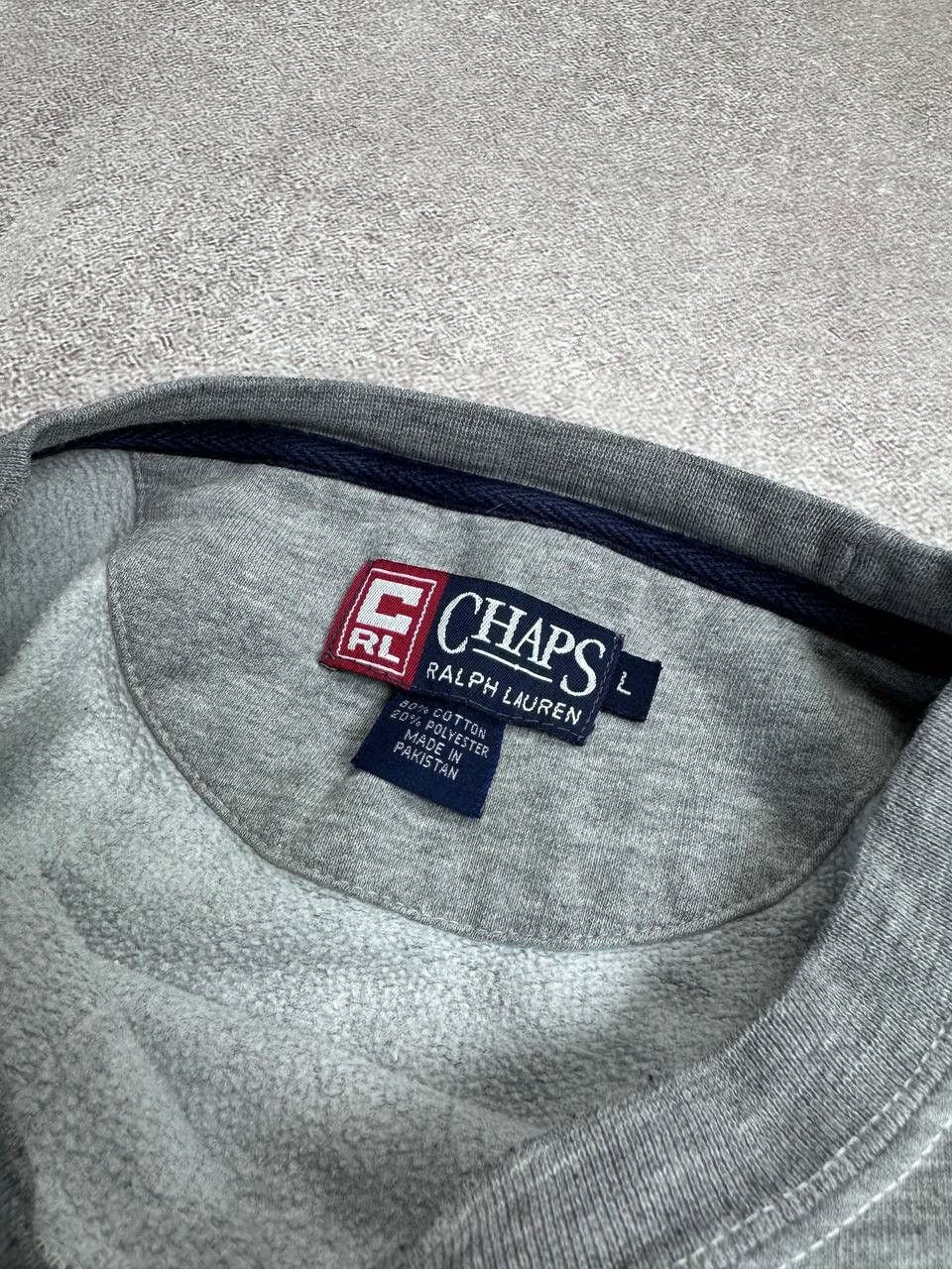 Chaps Vintage Chaps Ralph Lauren Spellout Boxy Sweatshirt L Size US L / EU 52-54 / 3 - 3 Thumbnail