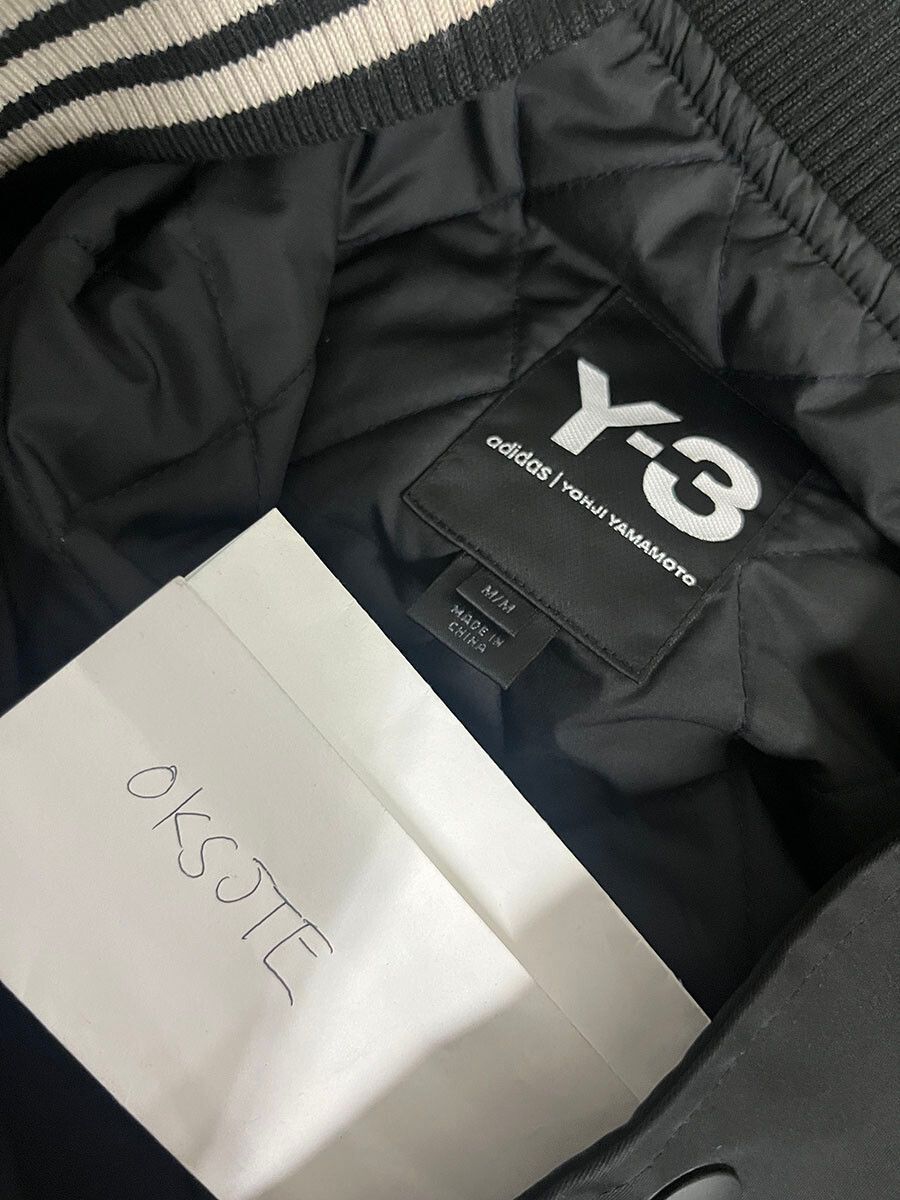 Y-3 Y-3 Baseball Bomber Jacket M Size US M / EU 48-50 / 2 - 3 Thumbnail