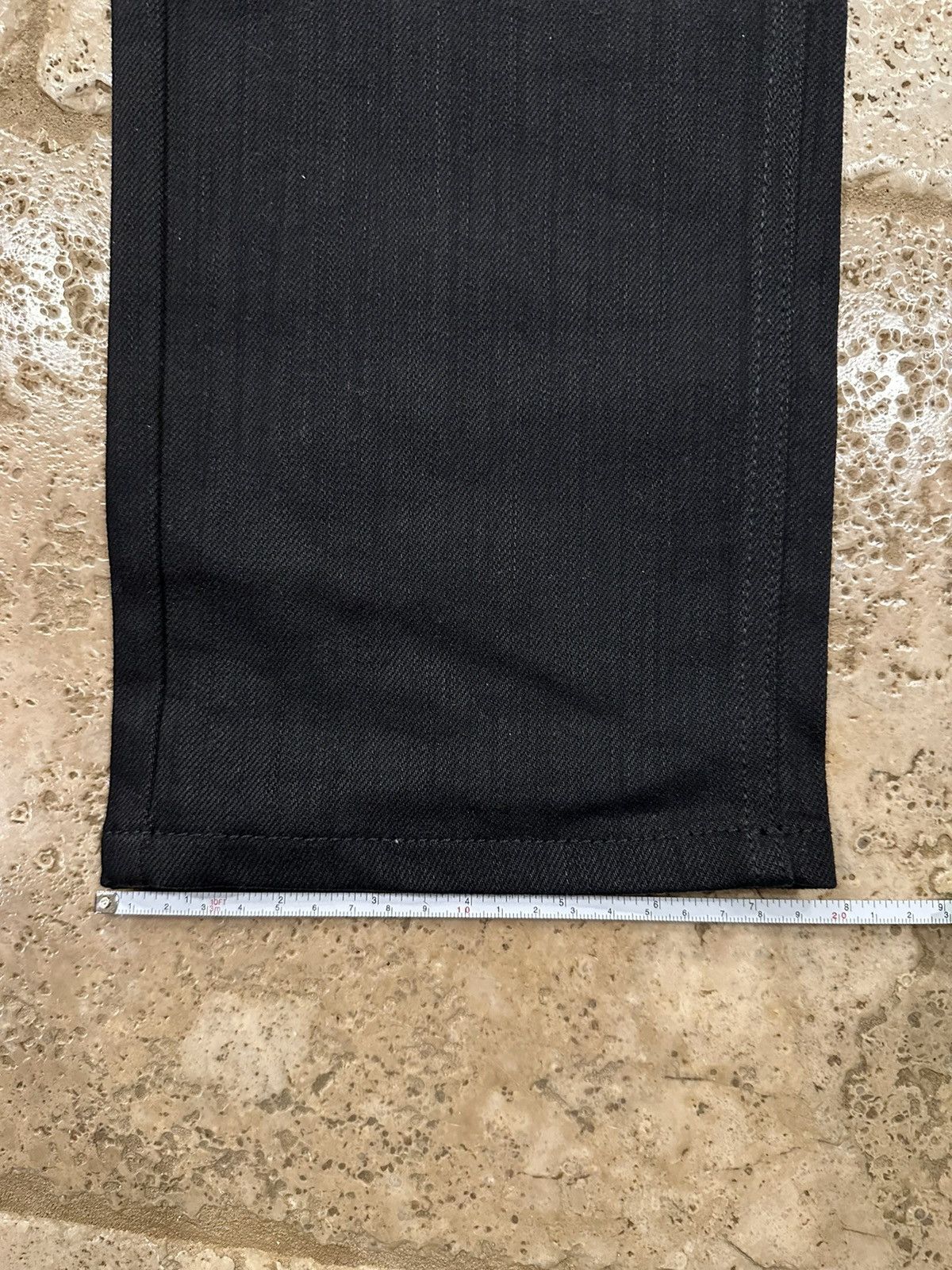 Raf Simons Raf Simmons SS19 Modello TR NSF RM RS Black Denim Red Stripe Size US 34 / EU 50 - 8 Thumbnail