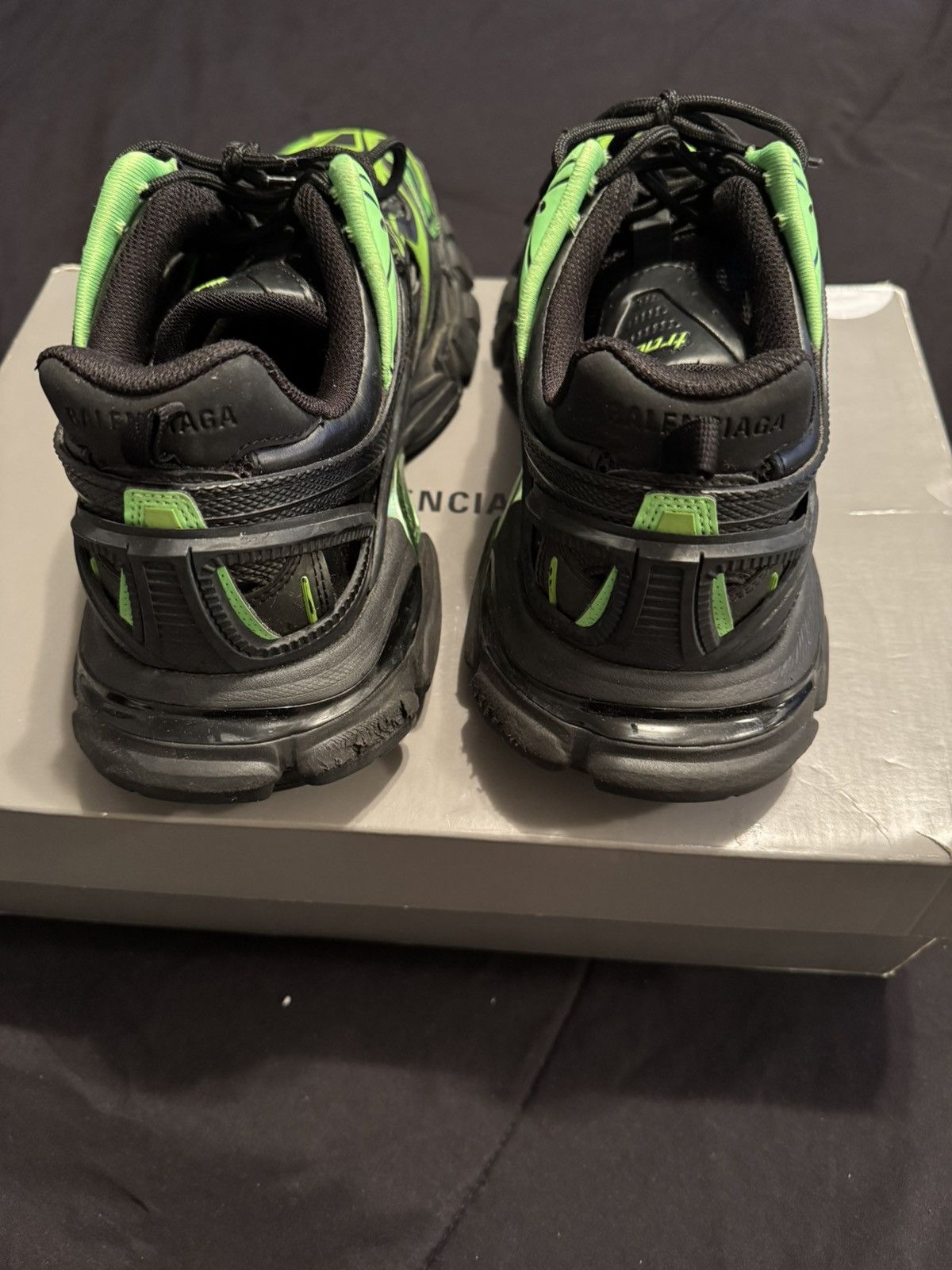 Balenciaga Balenciago Track.2 Black Green Size US 10 / EU 43 - 3 Thumbnail