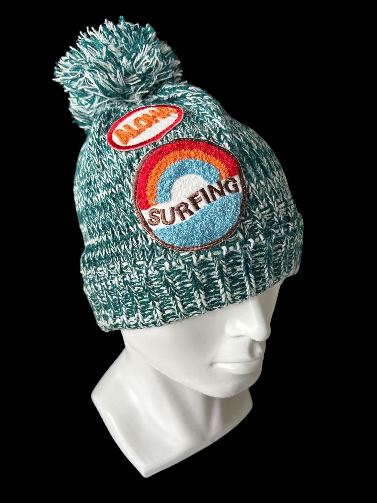 Japanese Brand × Kapital × Vintage Hippies style Crochet knitted Beanie Hats Size ONE SIZE - 1 Thumbnail