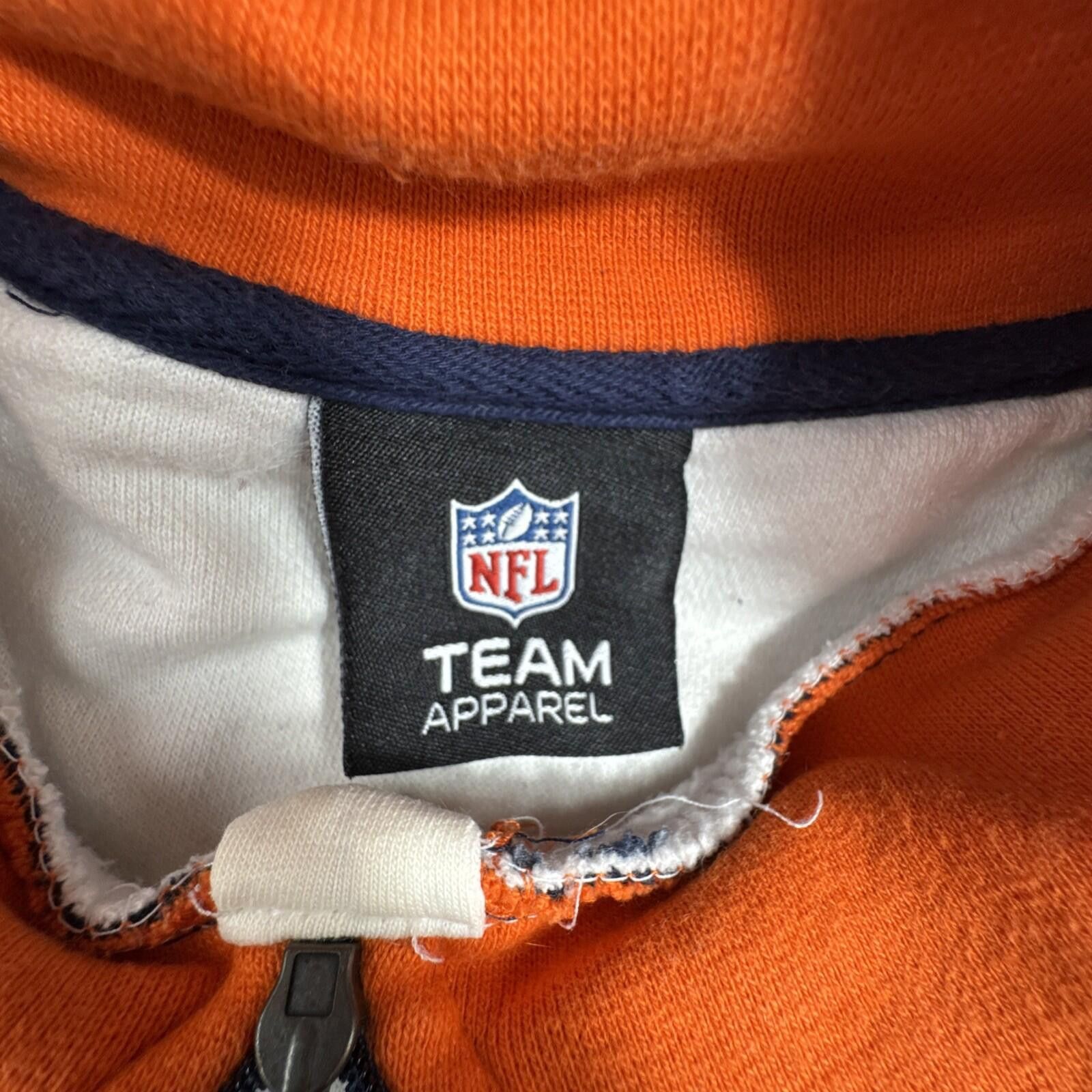 Other NFL Team Apparel Denver Broncos Quarter Zip Sweatshirt Size US M / EU 48-50 / 2 - 6 Thumbnail
