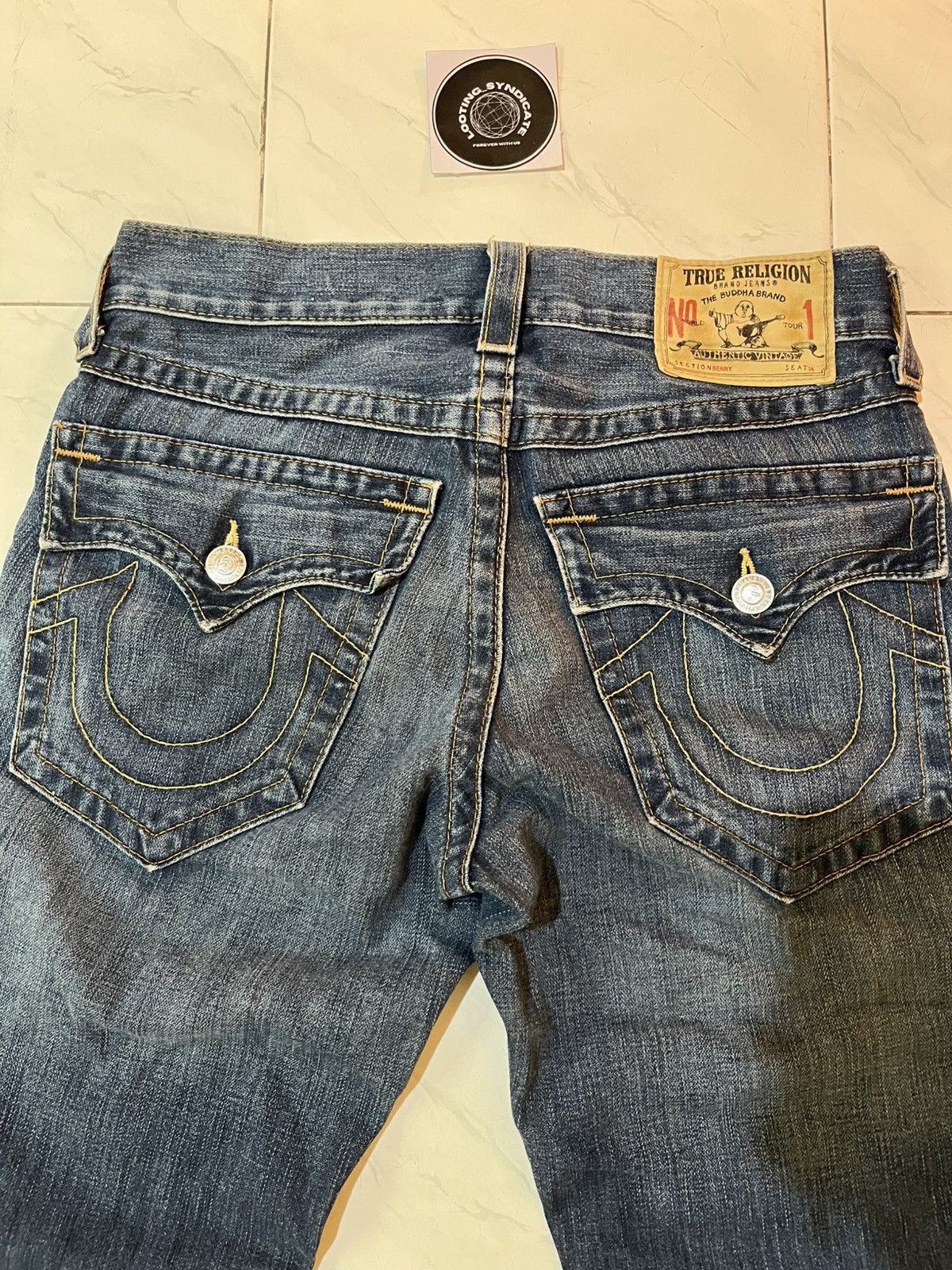 True Religion 🔥 True Religion Slim Fit Denim Jeans Size US 29 - 5 Thumbnail
