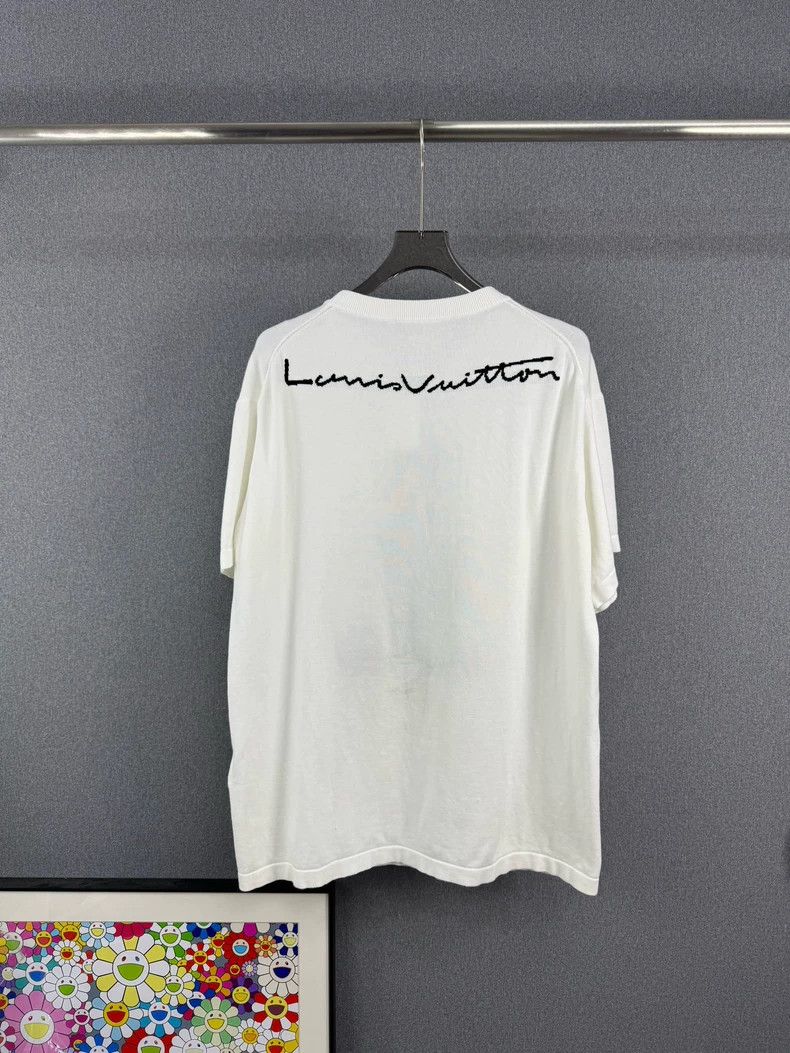 Louis Vuitton Louis Vuitton Cartoon print knit short sleeves Size US XL / EU 56 / 4 - 2 Thumbnail
