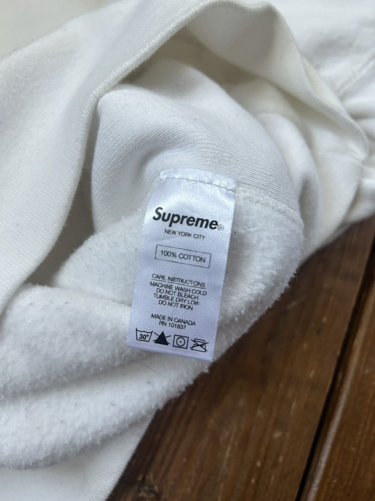 Supreme Supreme x Ruff Ryders DMX White Hoodie Sweatshirt Size US L / EU 52-54 / 3 - 5 Thumbnail