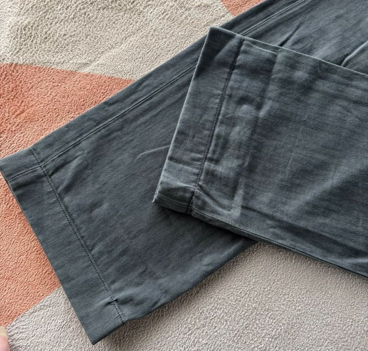 RRL Ralph Lauren RRL Ralph Lauren Double RL Herringbone Officer Pants K22 Size US 31 - 5 Thumbnail