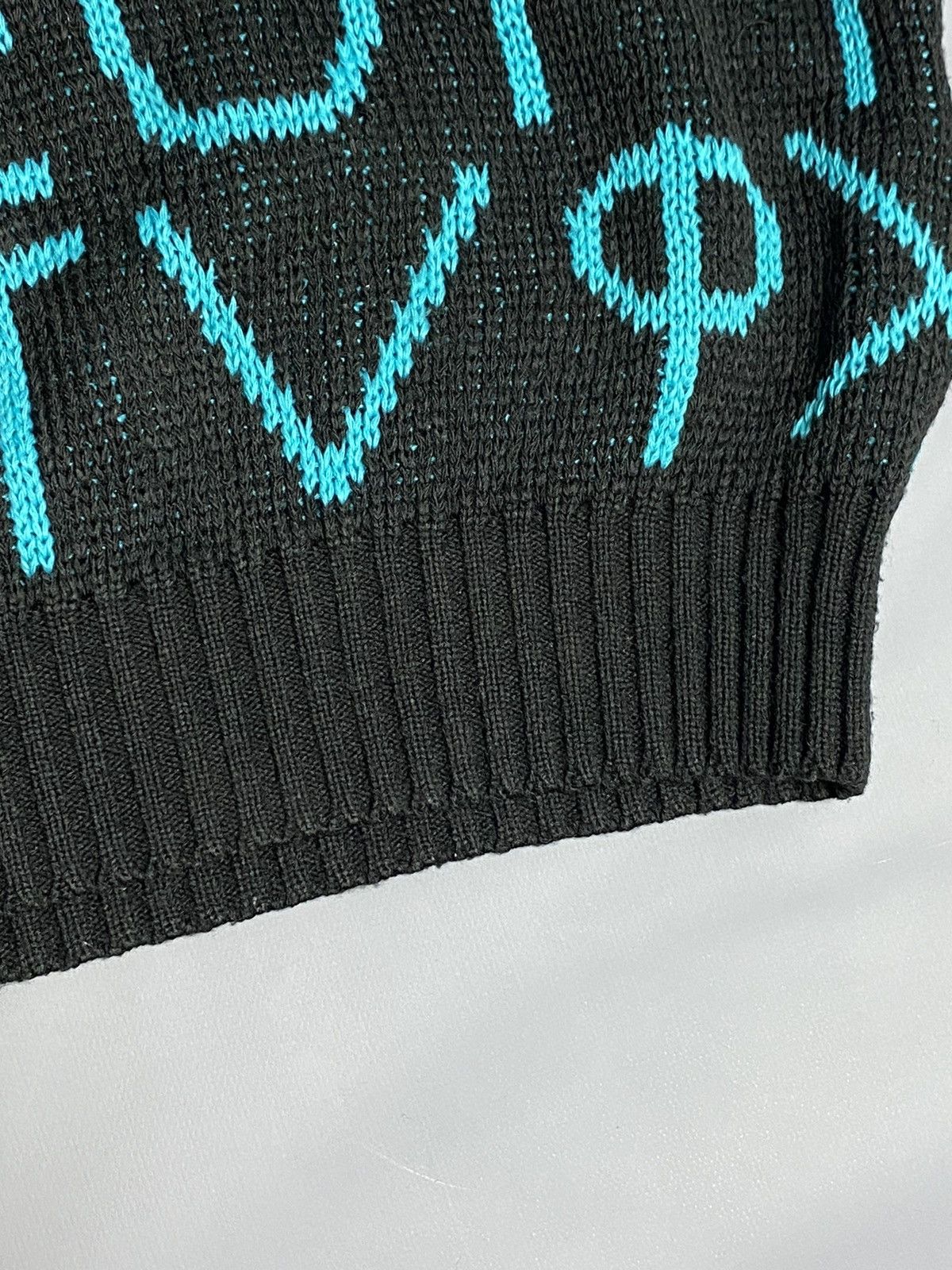 Other Vintage IN DESIGN Abstract Alphabet Acrylic Sweater USA Sz L Size US L / EU 52-54 / 3 - 15 Thumbnail