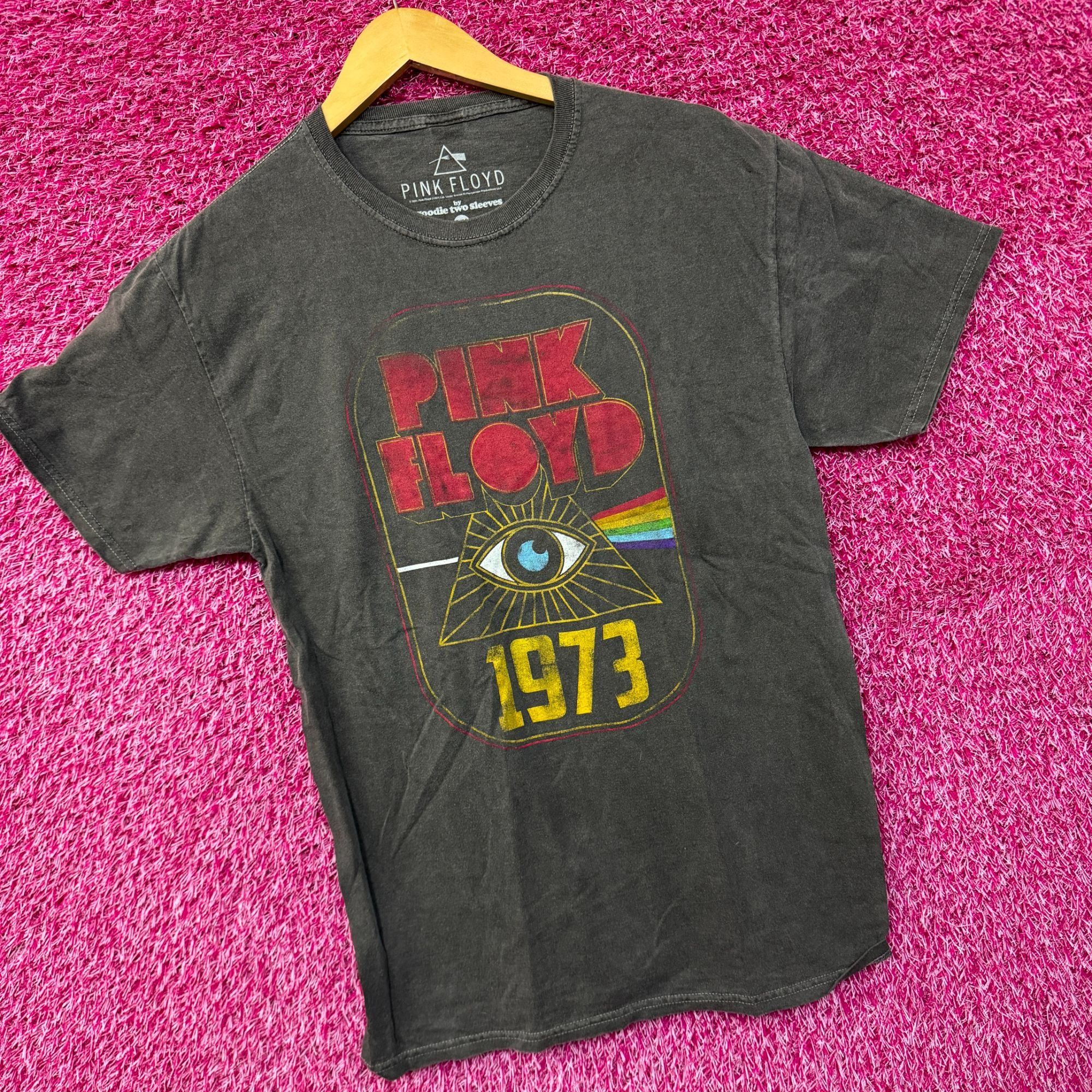 Band Tees × Pink Floyd Pink Floyd 1973 Dark Side of the Moon Tour Rock Band Tee S/M Size US M / EU 48-50 / 2 - 3 Thumbnail