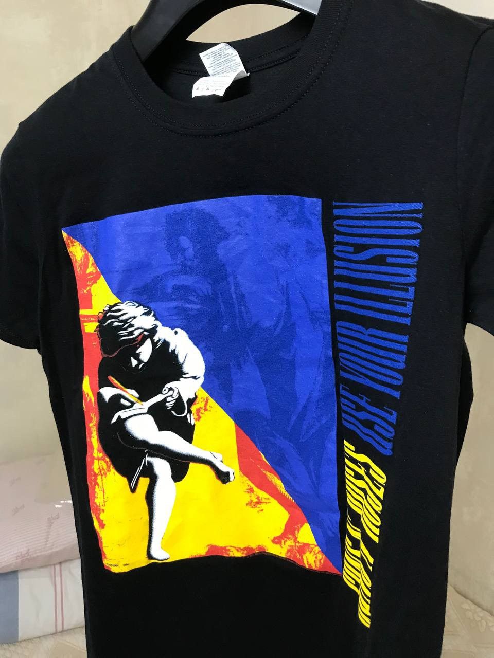 Guns N' Roses 🔥 Guns N Roses Illusion Tour Band Rock T Shirt Vintage Y2K Size US S / EU 44-46 / 1 - 6 Thumbnail