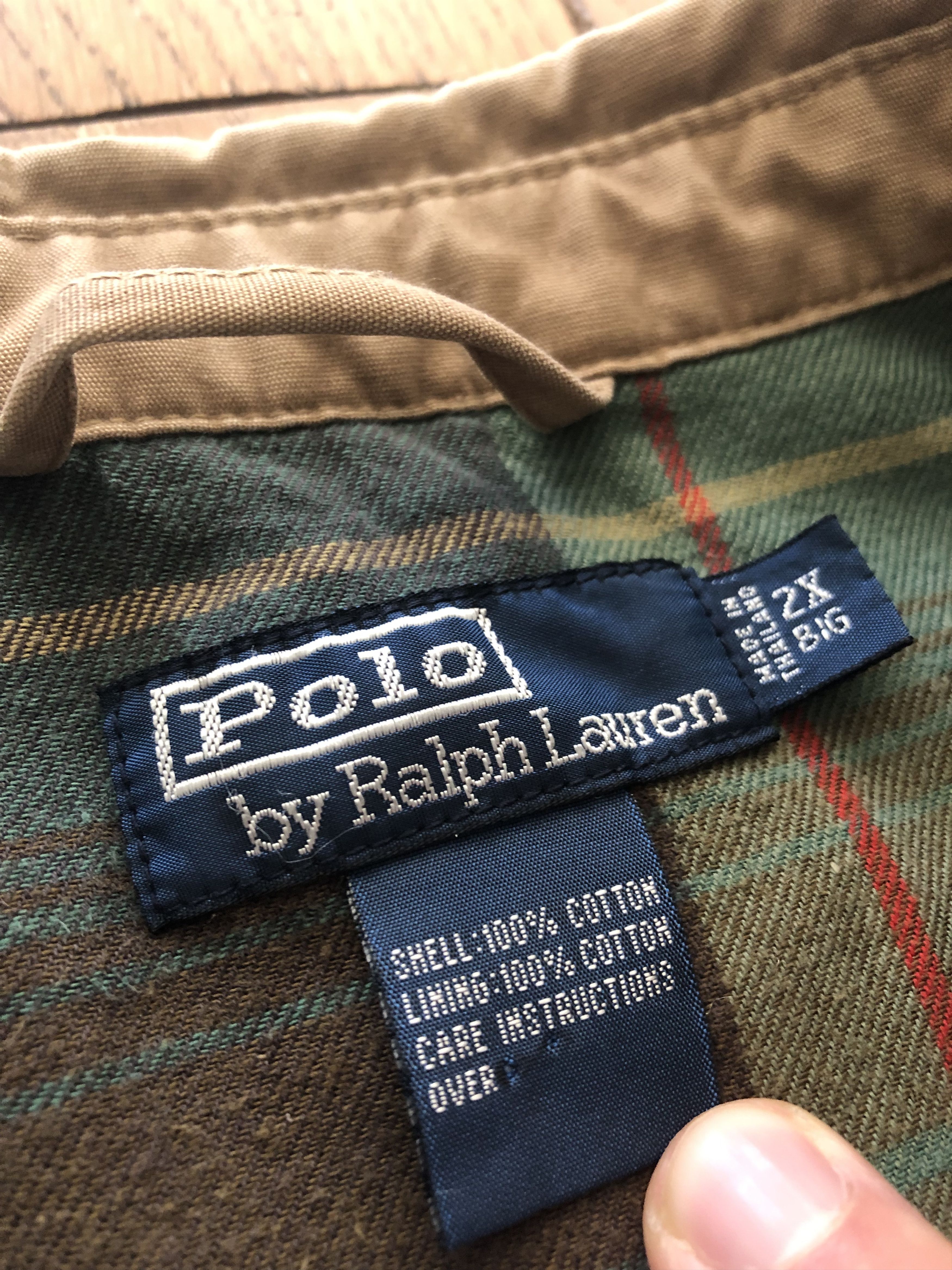 Polo Ralph Lauren Vintage Ralph Lauren Polo Jacket Mens XXL BIG Size US XXL / EU 58 / 5 - 6 Thumbnail