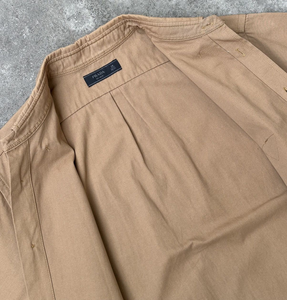 Prada Prada - S/S20 Oversized Patches Button Down - Emblem Logo Size US M / EU 48-50 / 2 - 10 Thumbnail