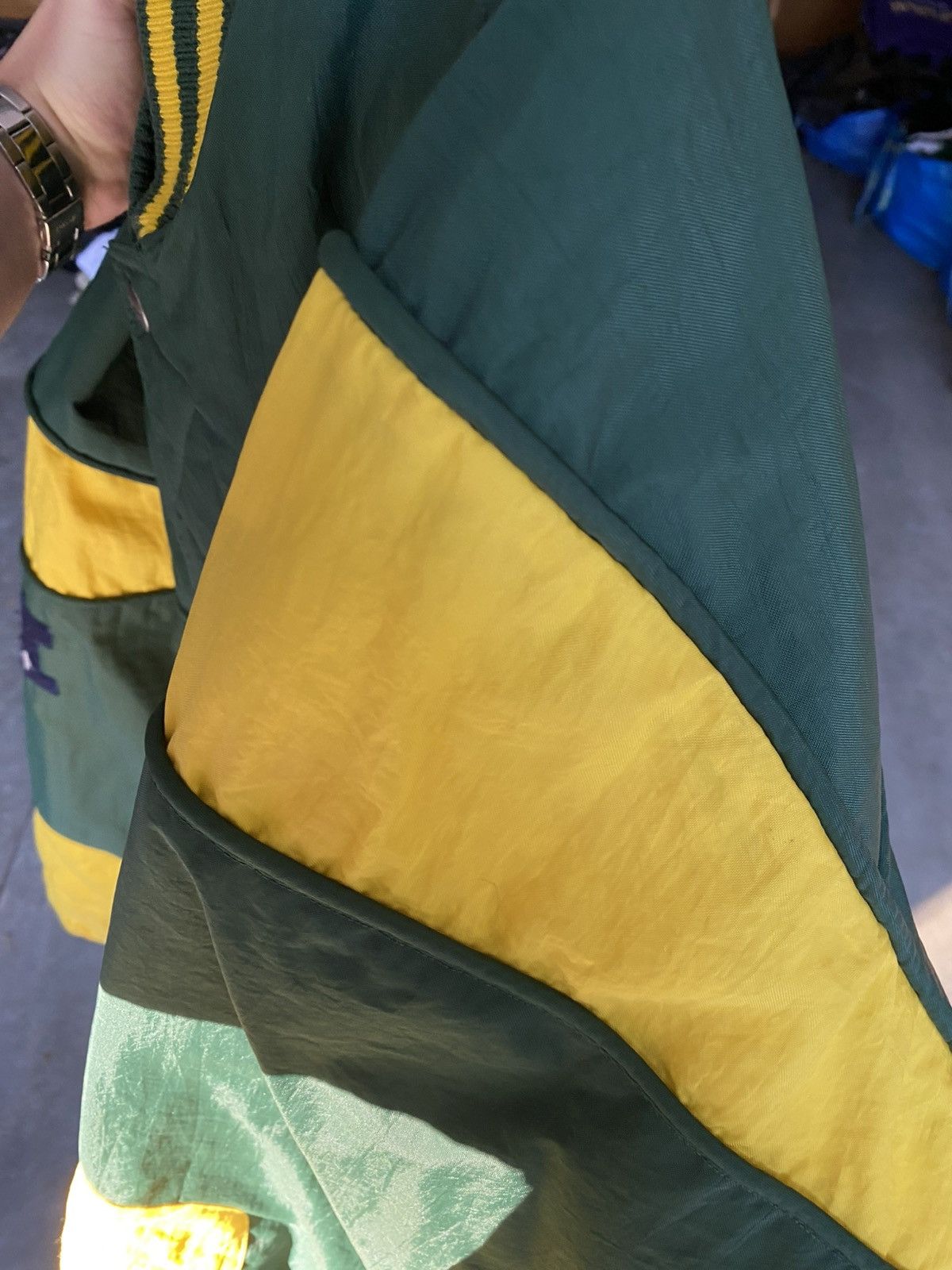 Nutmeg 90s Green Bay Packers Embroidered Full Zip Streetwear Jacket Size US M / EU 48-50 / 2 - 11 Thumbnail