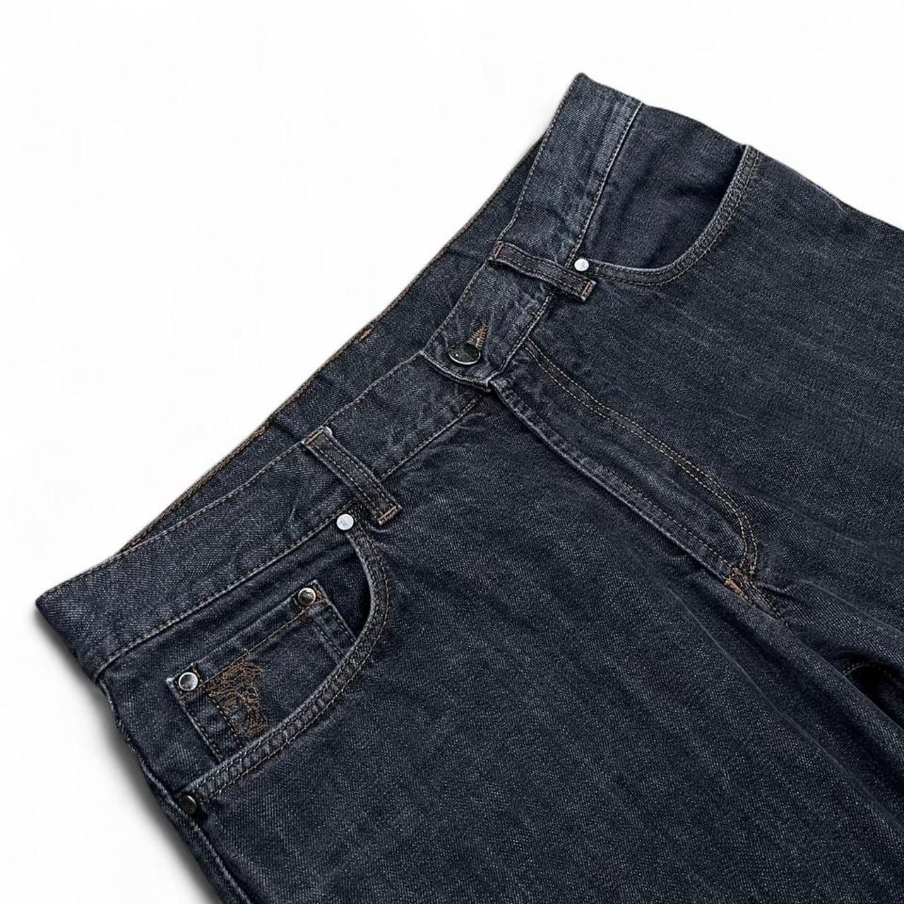 Versace Vintage Y2k Versace Collection Straight Fit Denim Jeans Size US 34 / EU 50 - 3 Thumbnail