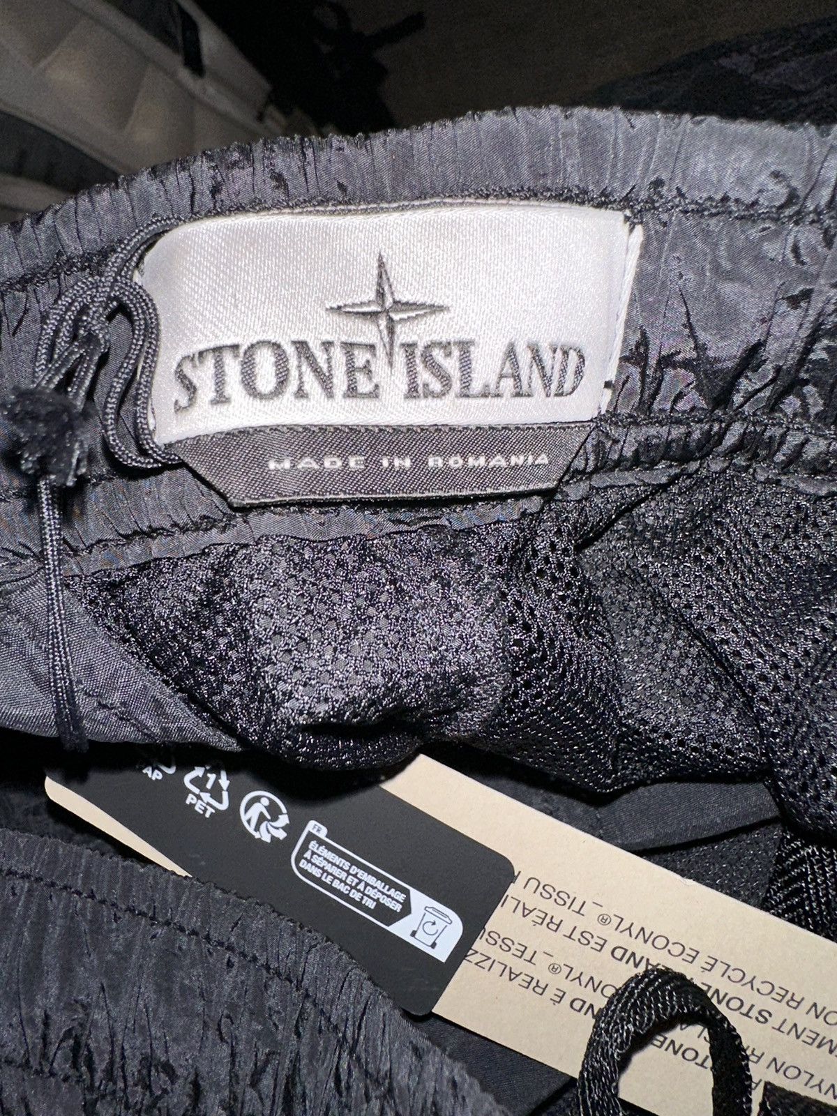 Stone Island Stone Island Black Nylon Cargo Pants Size US 30 / EU 46 - 6 Thumbnail