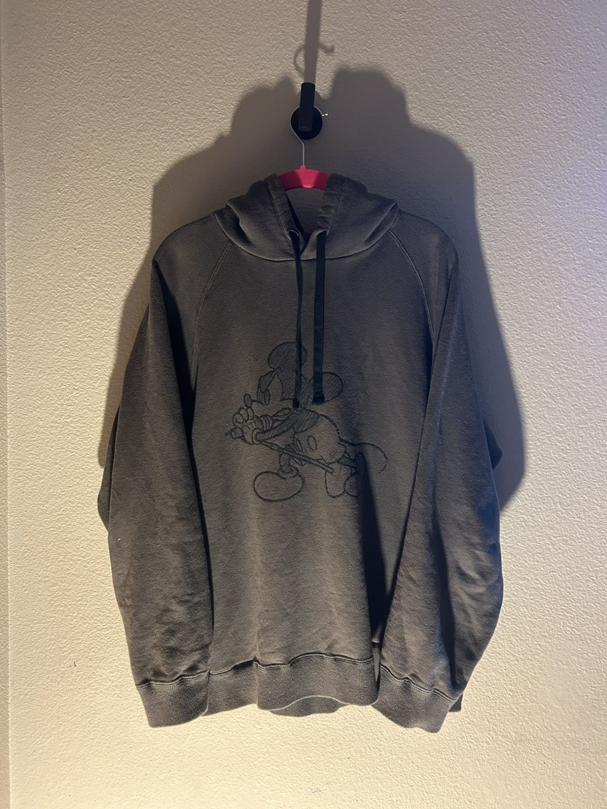 Number (N)ine RARE Number (N)Ine Mickey Mouse hoodie Size US L / EU 52-54 / 3 - 2 Thumbnail