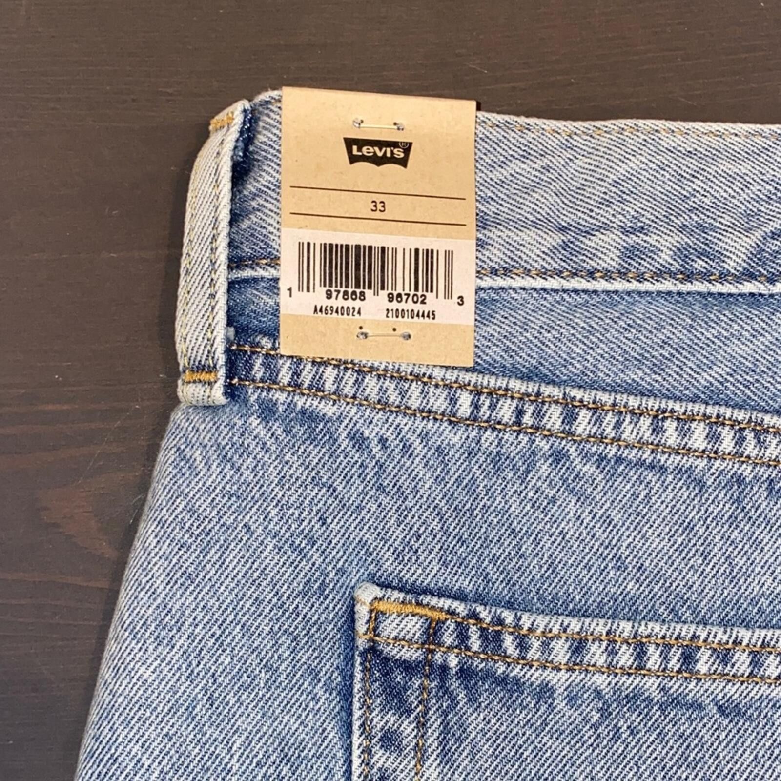 Levi's Levi’s Mid-Rise Denim Skirt Size 33 Frayed Hem Size 38" / US 16 / IT 52 - 4 Thumbnail