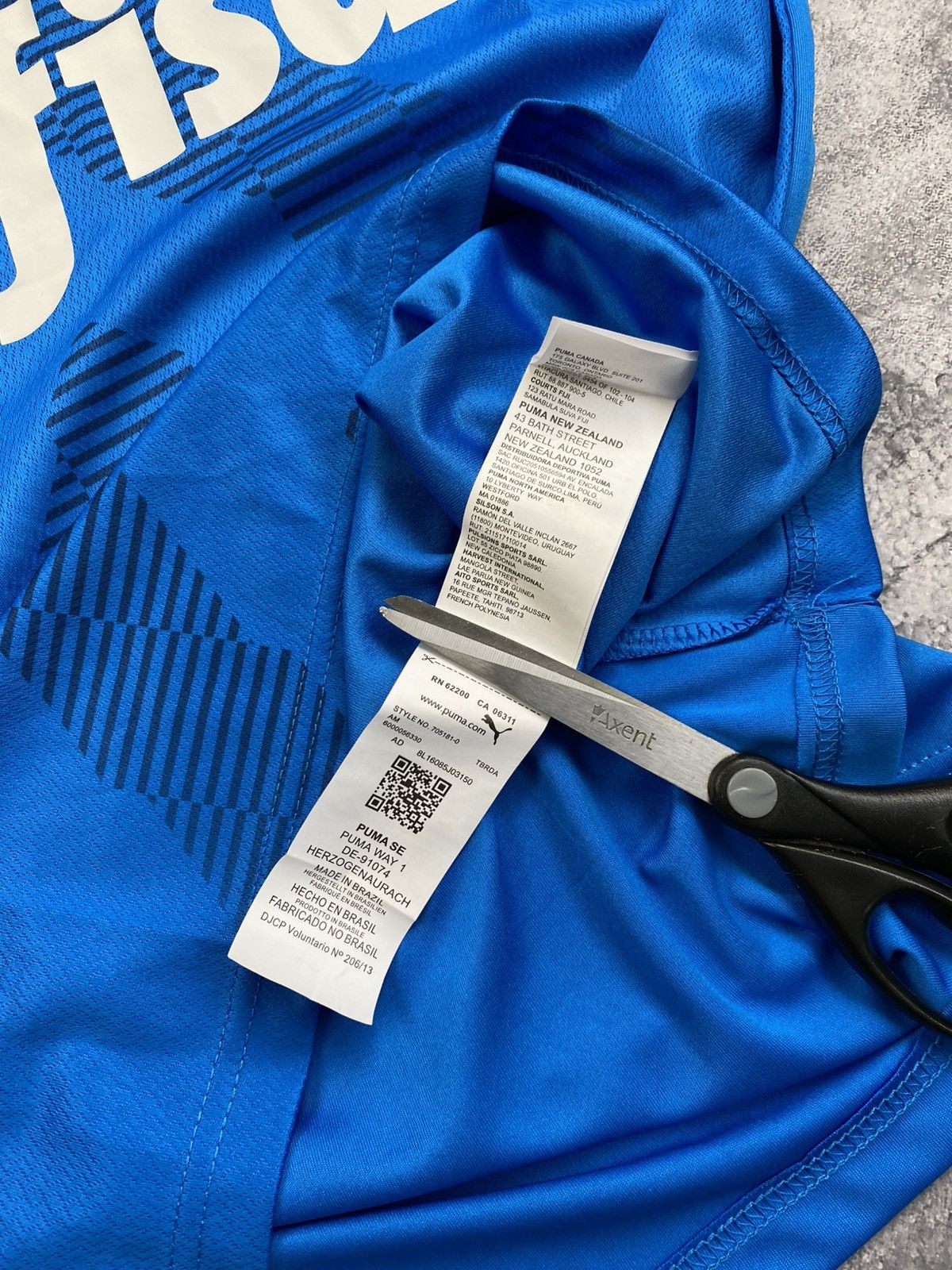 Puma Puma Palmeiras 2022/23 Brazil Blokcore Blue Soccer Jersey Size US L / EU 52-54 / 3 - 9 Thumbnail
