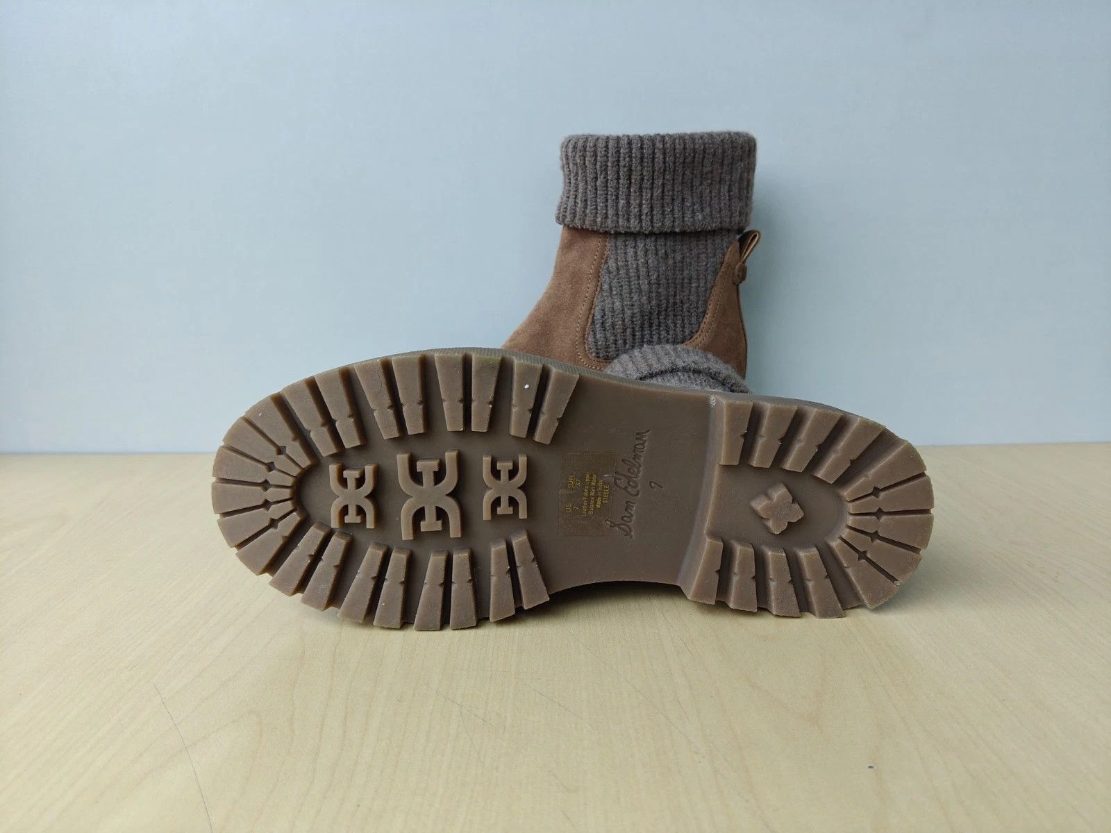 Sam Edelman Sam Edelman Steele Knit Chelsea Boot T / 0042 Size US 7 / IT 37 - 8 Thumbnail