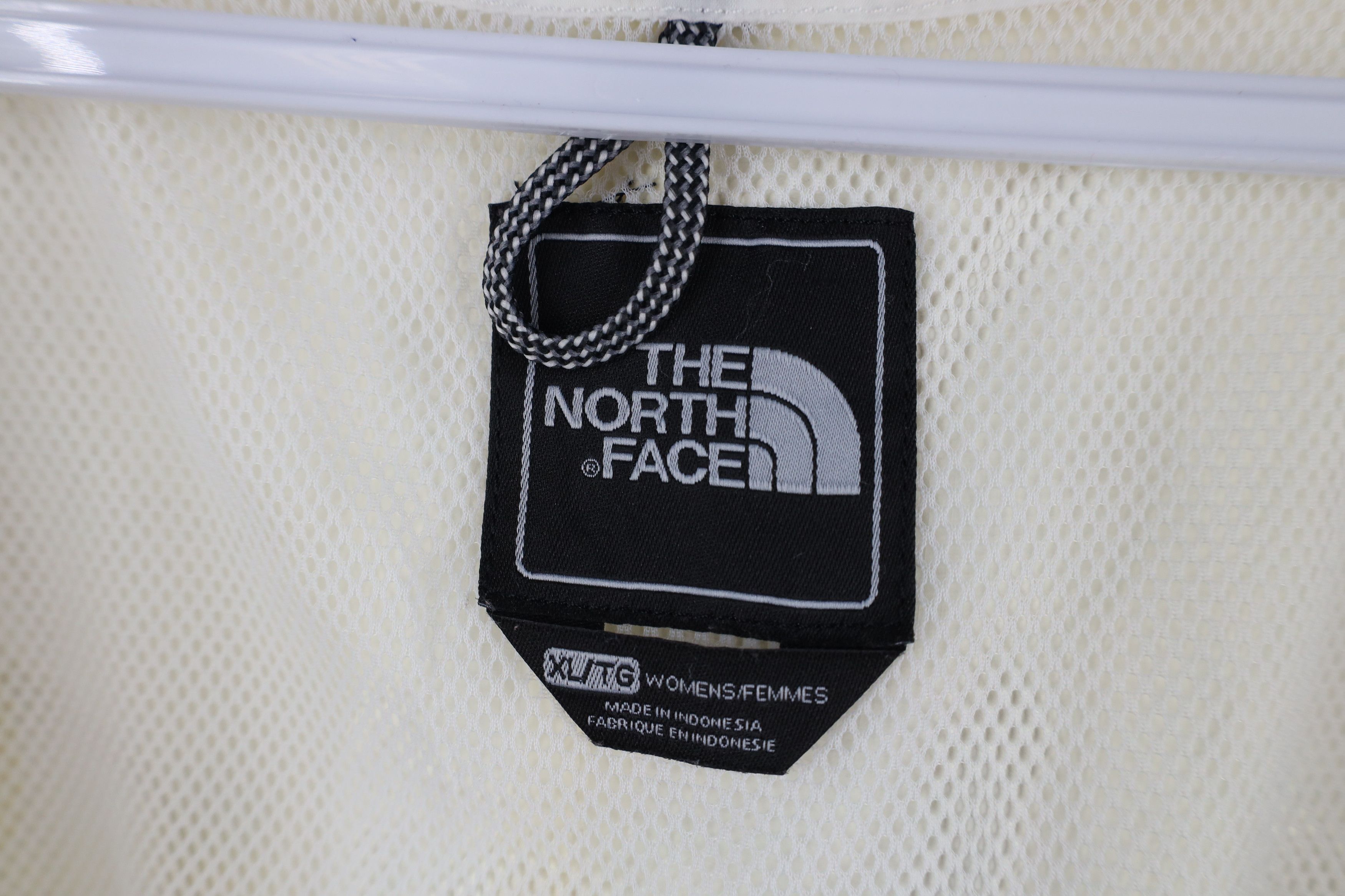 The North Face × Vintage The North Face ABUK Stinson Hyvent Hooded Rain Jacket White Size XL / US 12-14 / IT 48-50 - 11 Thumbnail