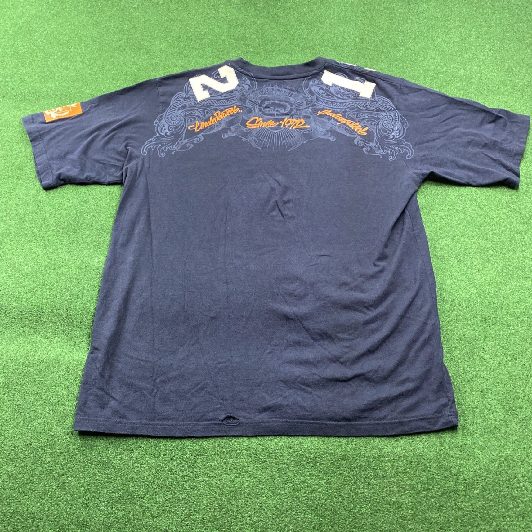 Ecko Unltd. VINTAGE Ecko Unltd Shirt Mens XL Blue 90S Y2K Emo Grunge Punk Baggy Tee Size US XL / EU 56 / 4 - 4 Thumbnail