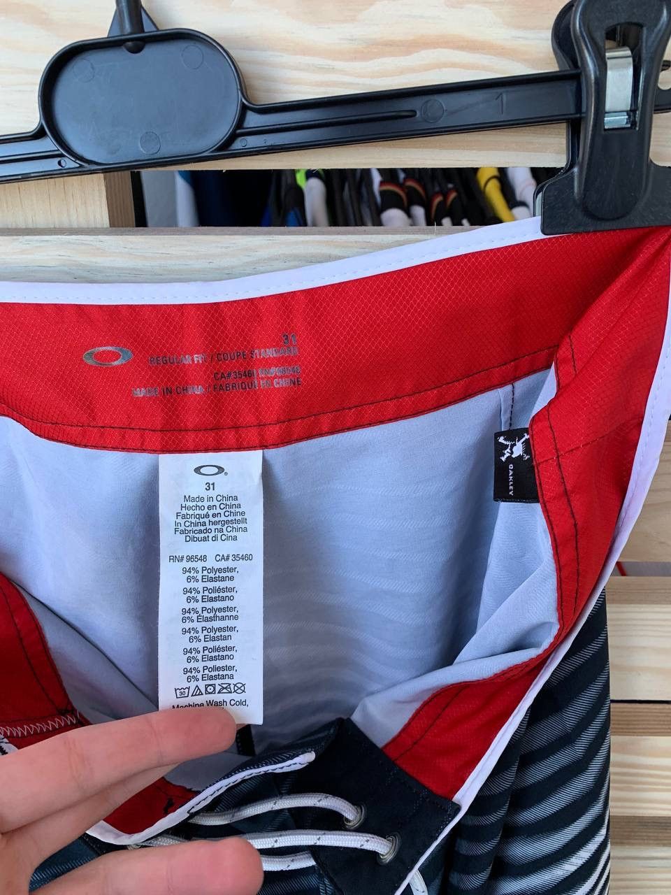 Oakley × Vintage Vintage Oakley Software Surf Shorts Size US 31 - 6 Thumbnail