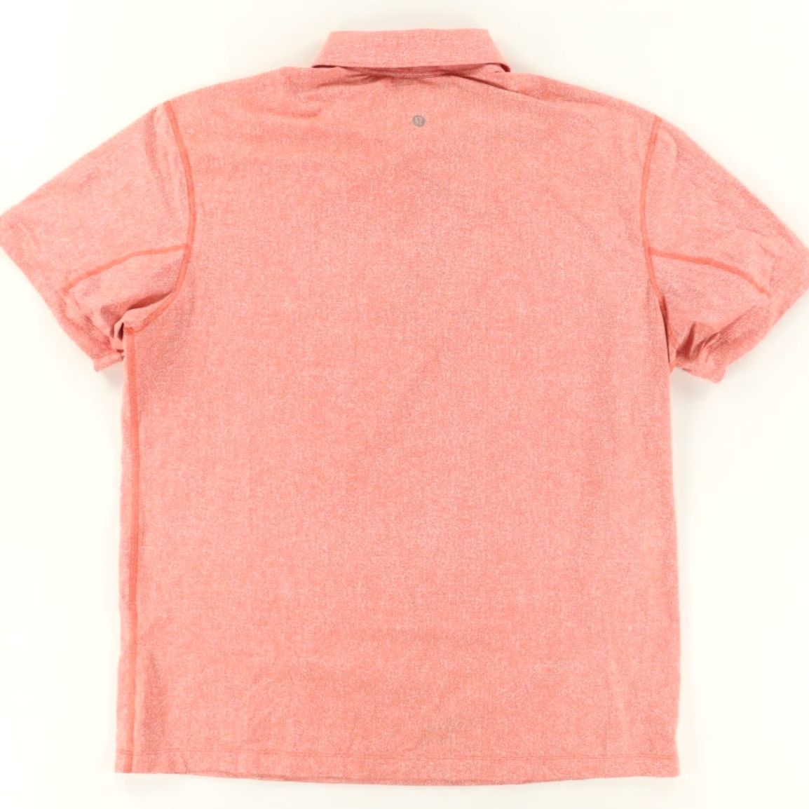 Lululemon Lululemon Propel Polyester Polo Shirt Orange Men XL Size US XL / EU 56 / 4 - 4 Thumbnail