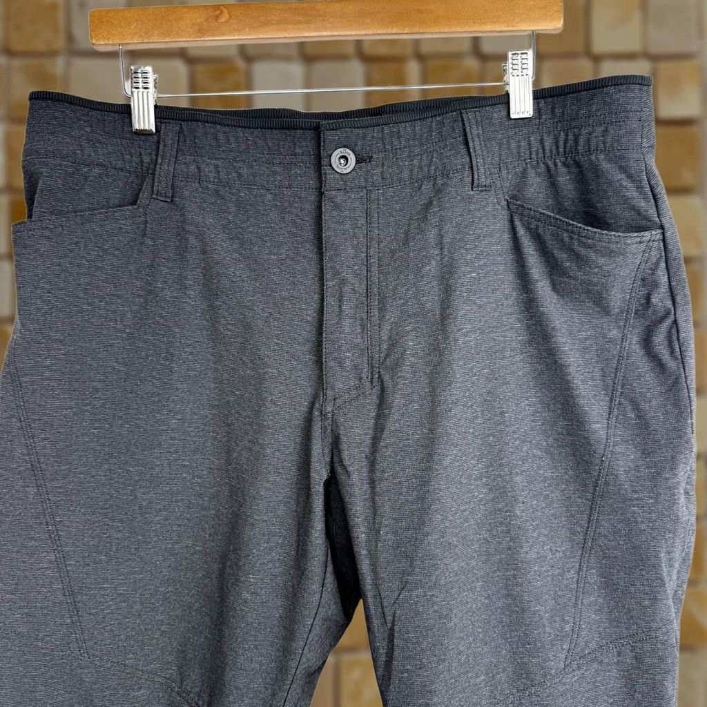 Vintage Kuhl Pants Mens 38 Gray Ultra Lightweight Stretch Chino Regular Straight 5-Pocket Zip Button Vintage: No Size US 38 / EU 54 - 1 Thumbnail