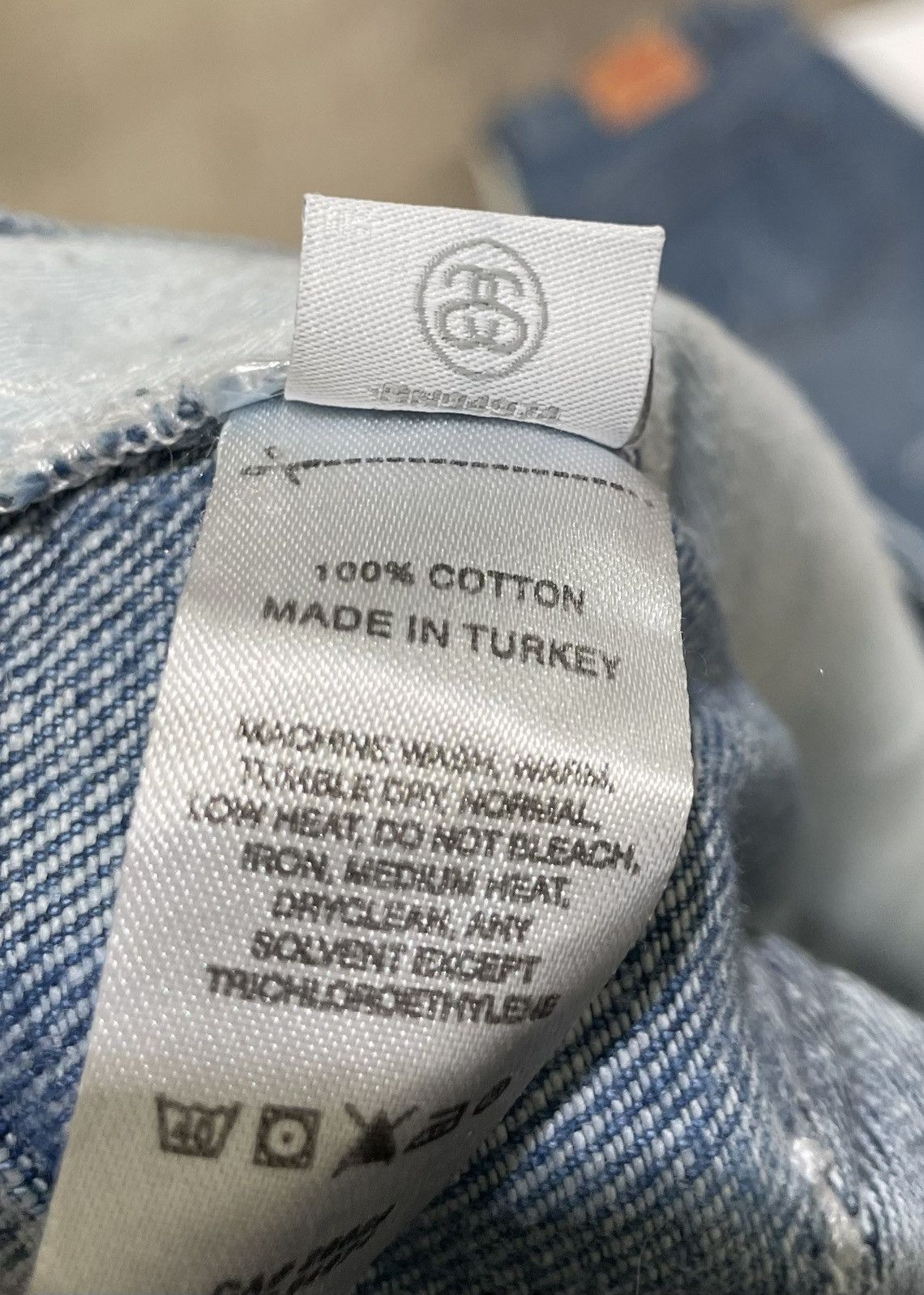 Stussy Stussy Denim Work Pants Blue Size US 34 / EU 50 - 9 Thumbnail