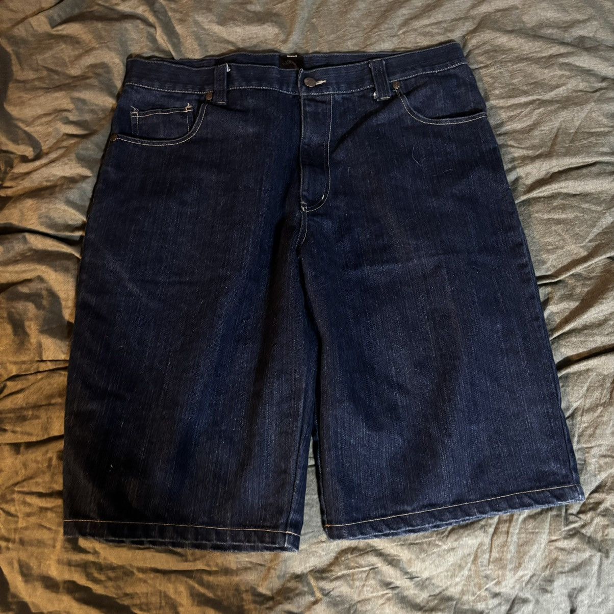 Crazy Vintage Y2K Imperious Embroidered Baggy Jorts JNCO